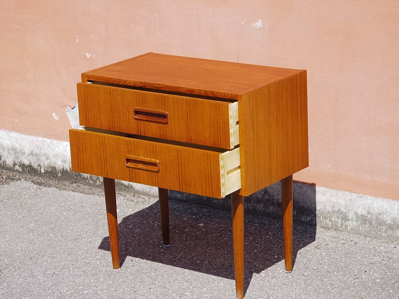 Vintage Danish Teak Chest Of Drawers 1960s photo Furniture