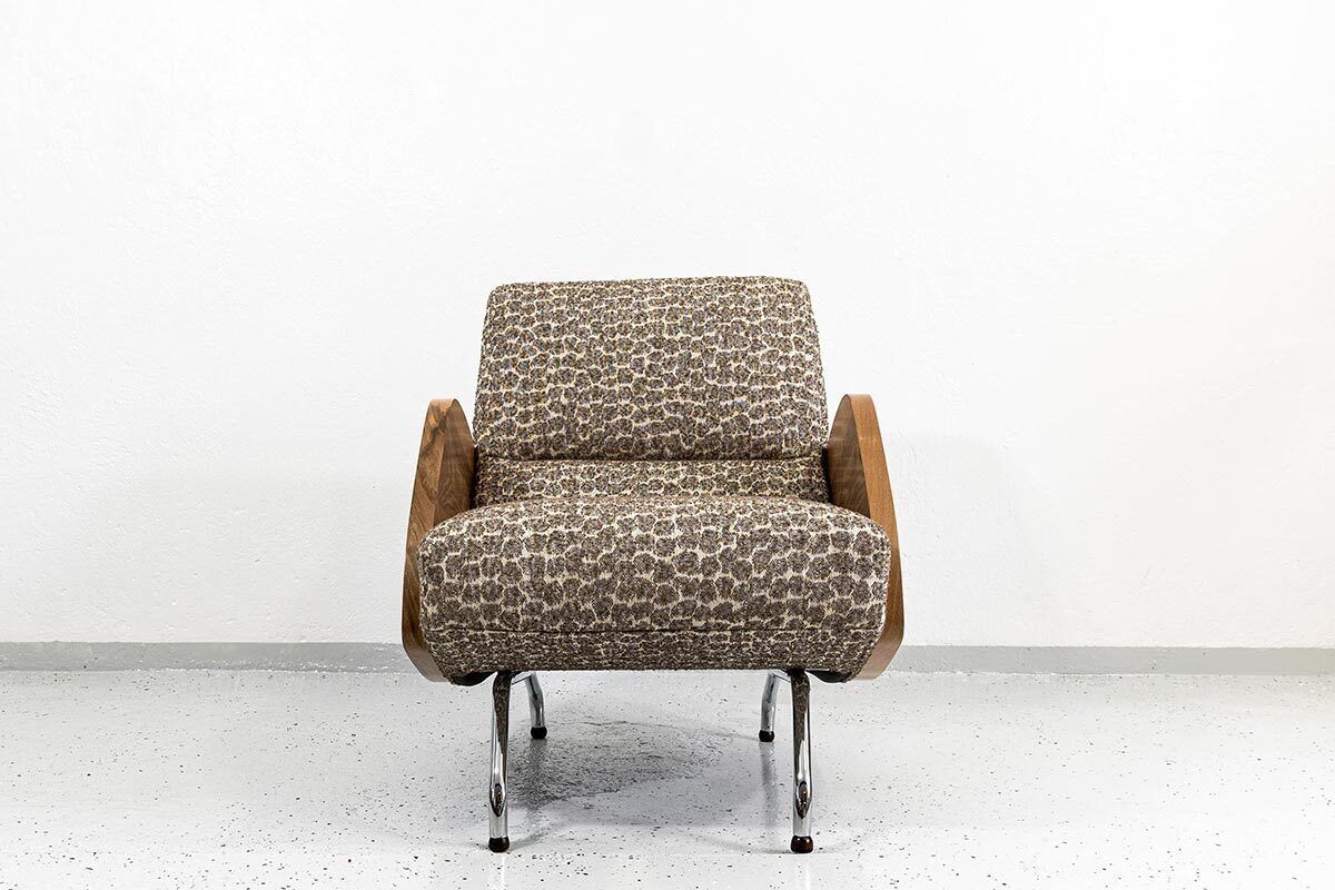 Model "360" Armchair By Janusz Różański, Poland, 1950s photo for sale