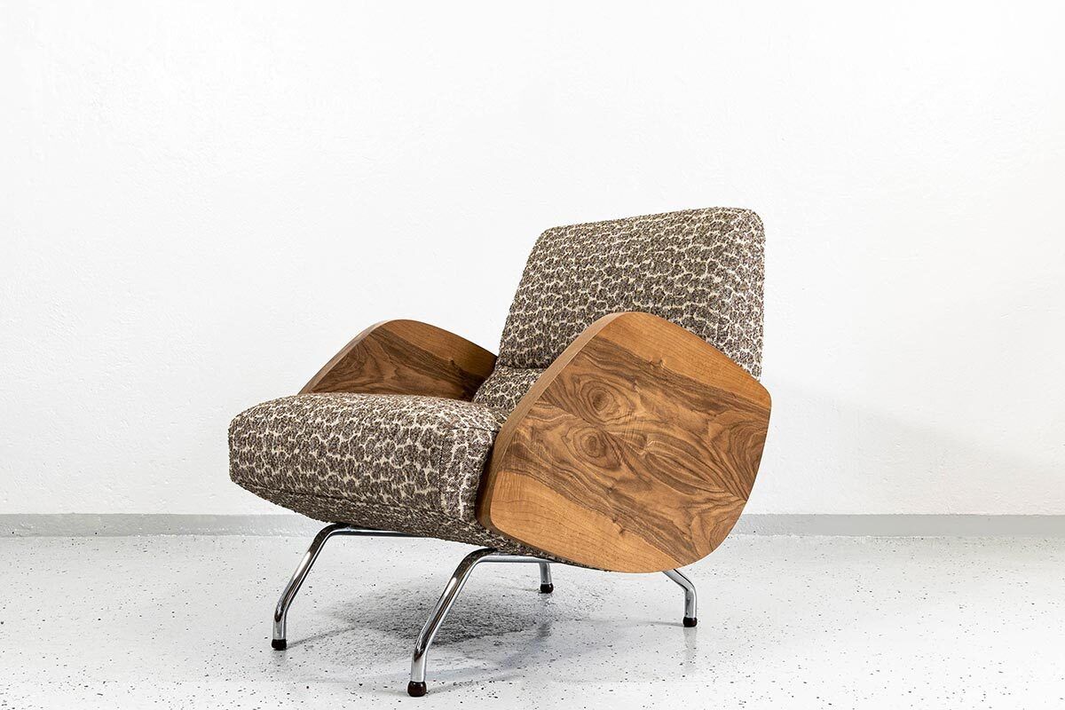 Model "360" Armchair By Janusz Różański, Poland, 1950s photo 1900.0