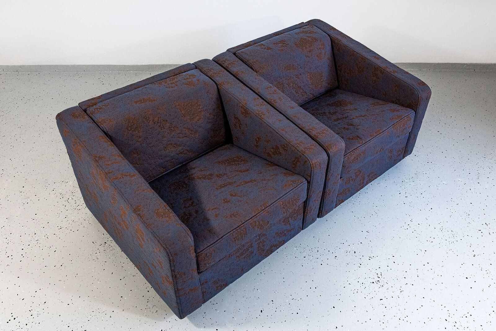 photo for sale Vintage Geometrische Fauteuils van Zfm, Polen, jaren 1970, Set van 2