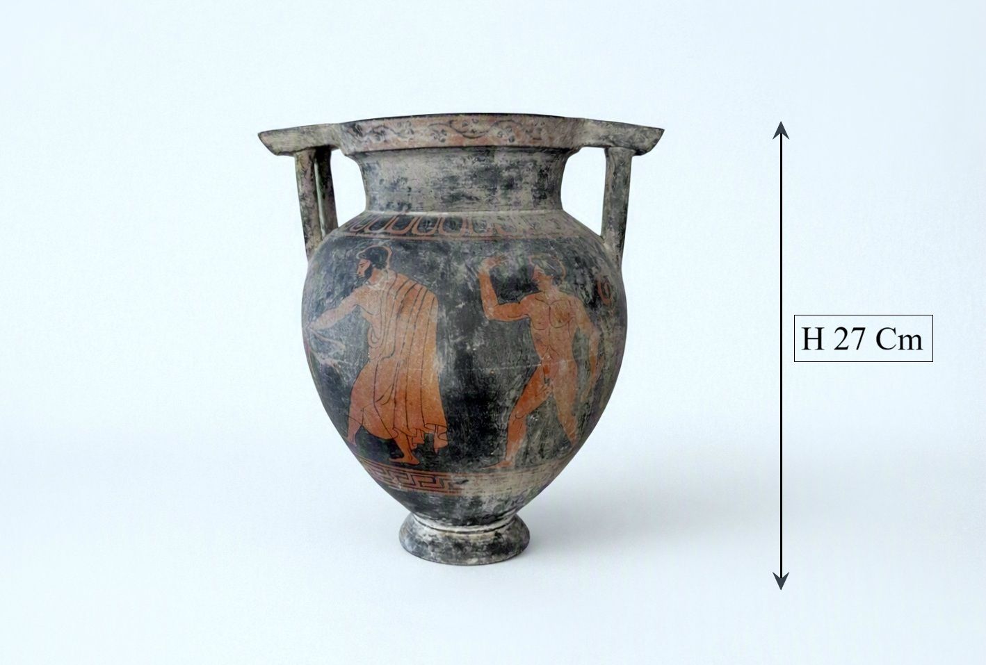 Woonaccessoires Etruskische Column Krater, Roodfiguur, 4e eeuw v.Chr. photo