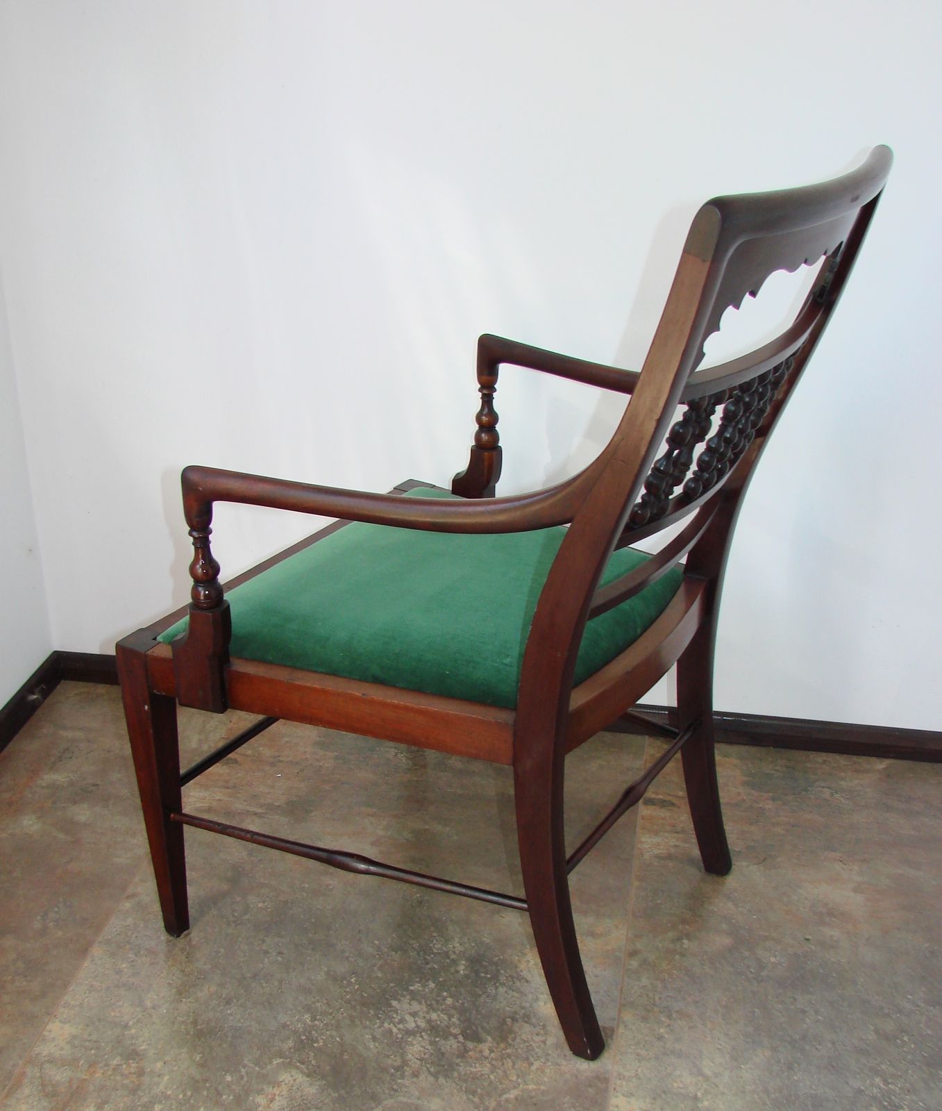 A Mahogany Armchair From The Turn Of The 19th And 20th Centuries photo buy