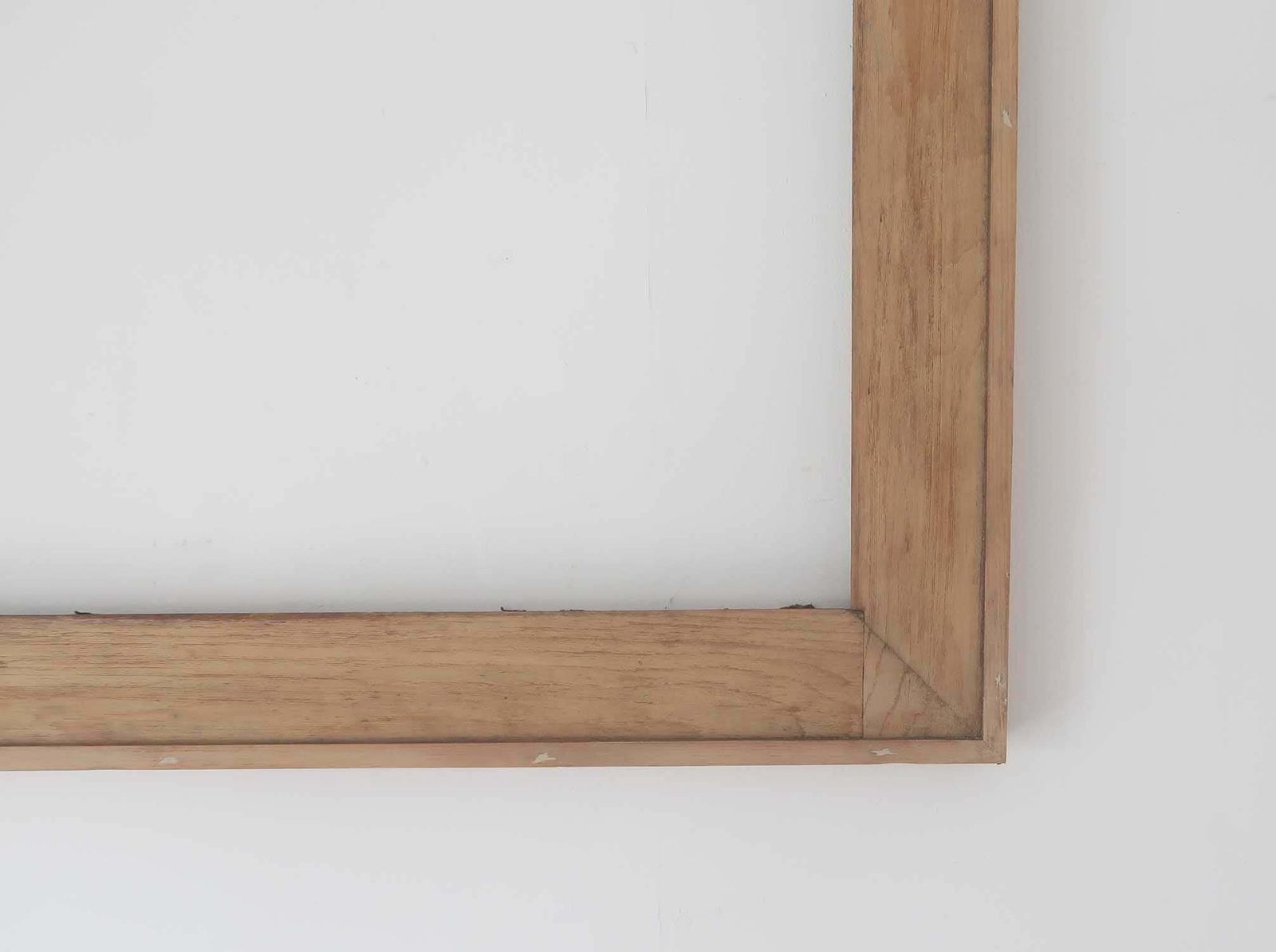 Grote antieke houten fotolijst van grenenhout. Engels, 19e eeuw photo buy