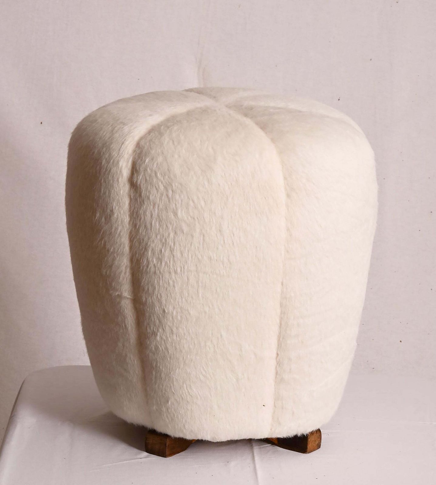 photo furniture Art Deco Stool Ottoman, Footstool By Jindrich Halabala