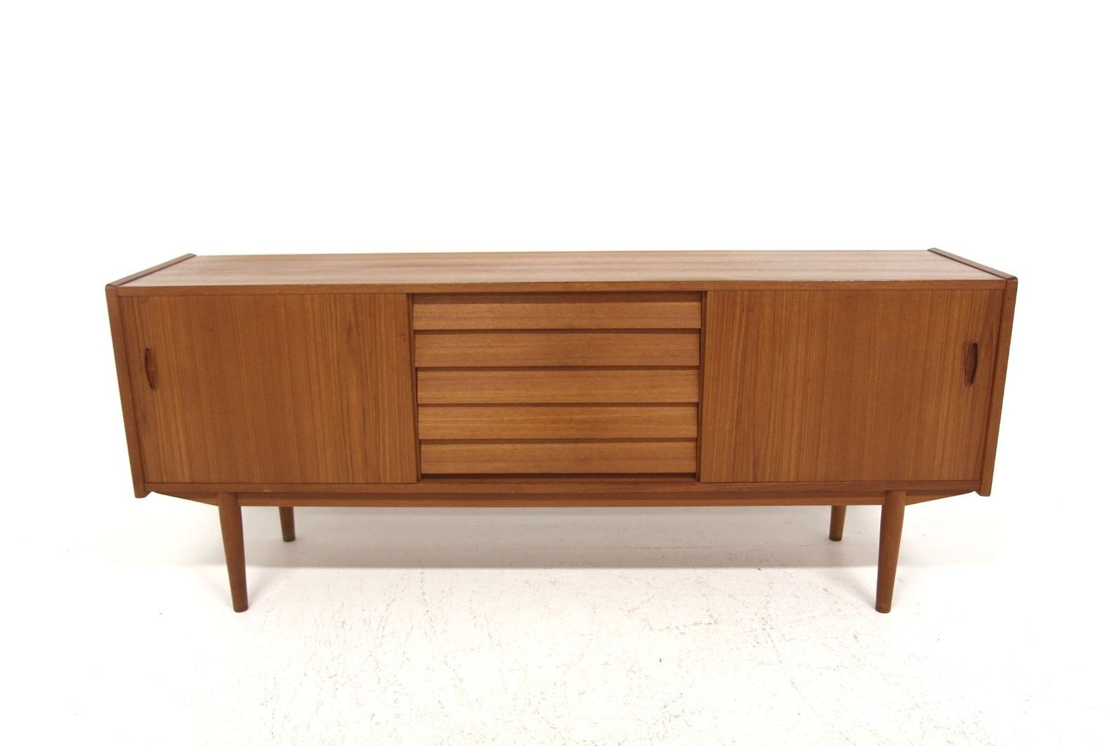 Enfilade scandinave en teck par Nils Jonsson pour Troeds, Suède, 1960 photo furniture