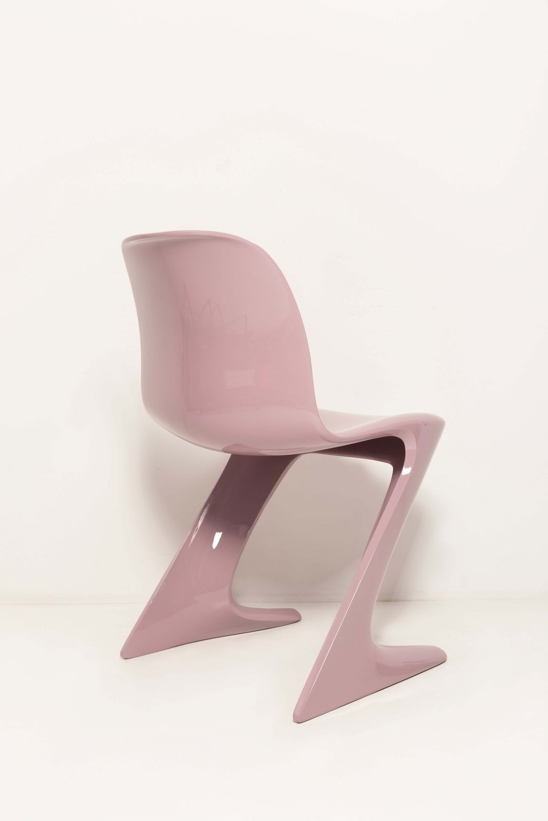 Four Pastel Violet Kangaroo Chairs  Designed By Ernst Moeckl, Germany, 1968 photo Furniture