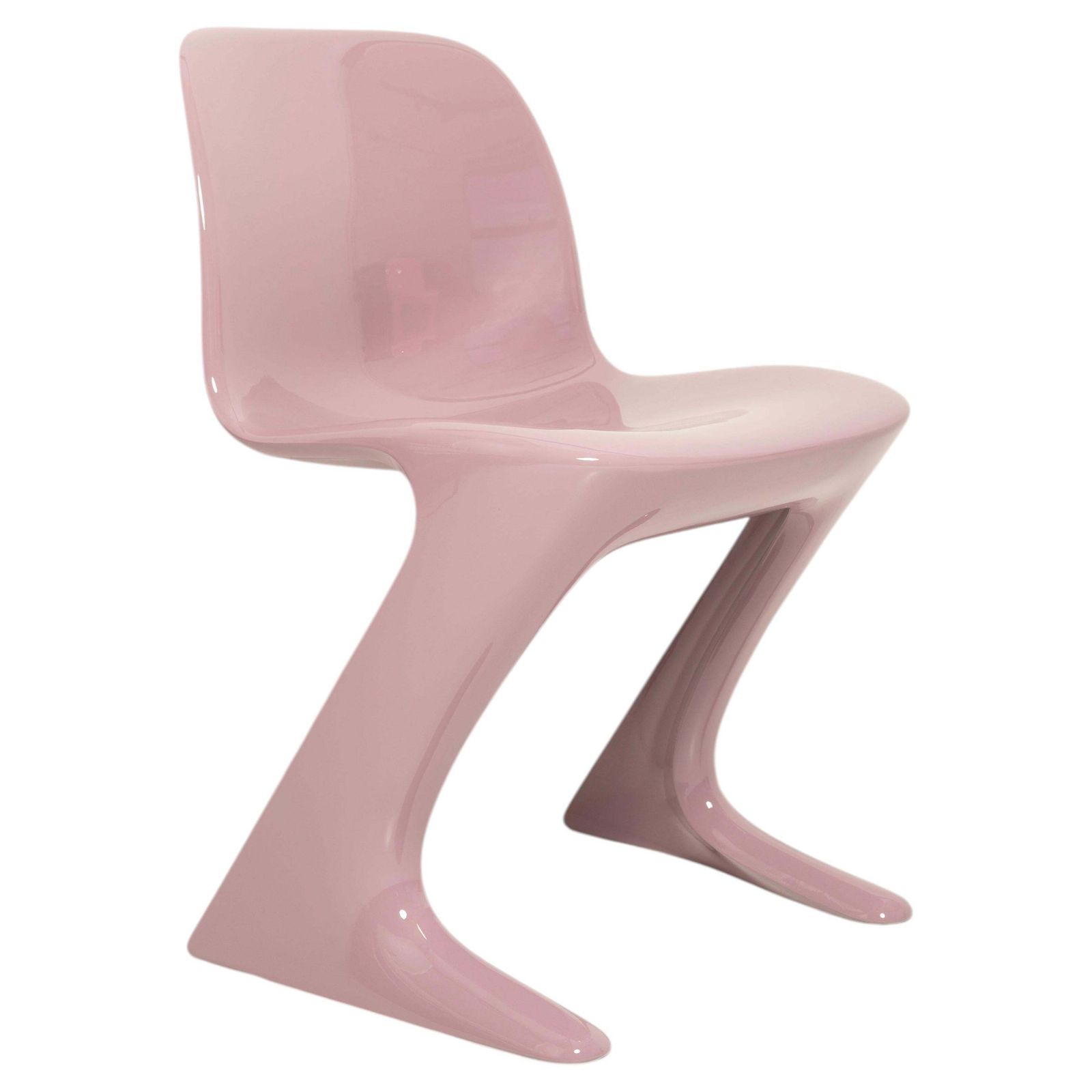 Pastel Violet Kangaroo Chair Designed By Ernst Moeckl, Germany, 1968