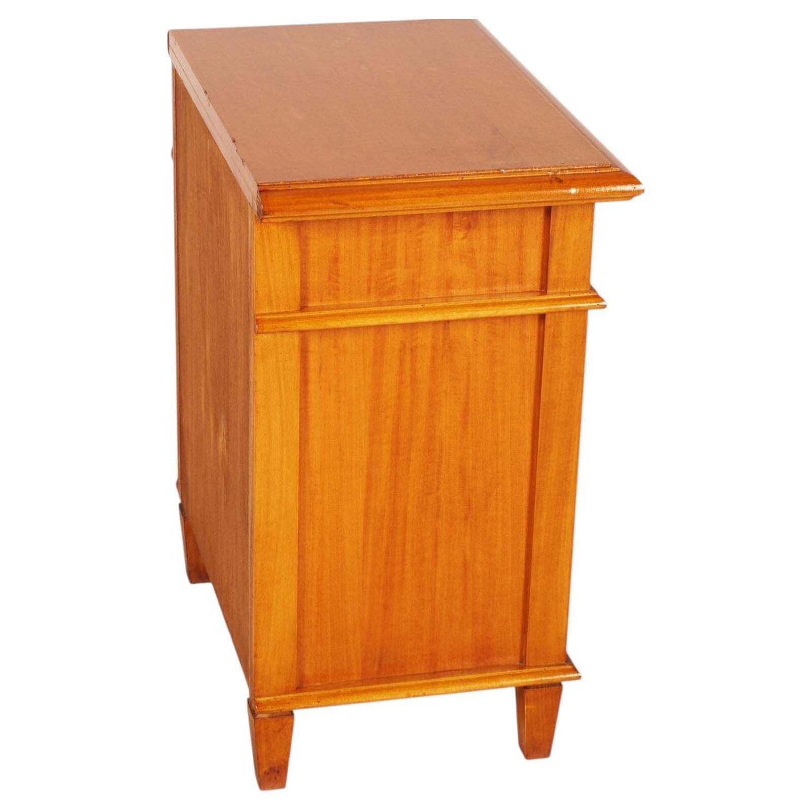 Mim Roma Italian Mid Century Four Drawer Nightstand Or Side Cabinet photo for sale