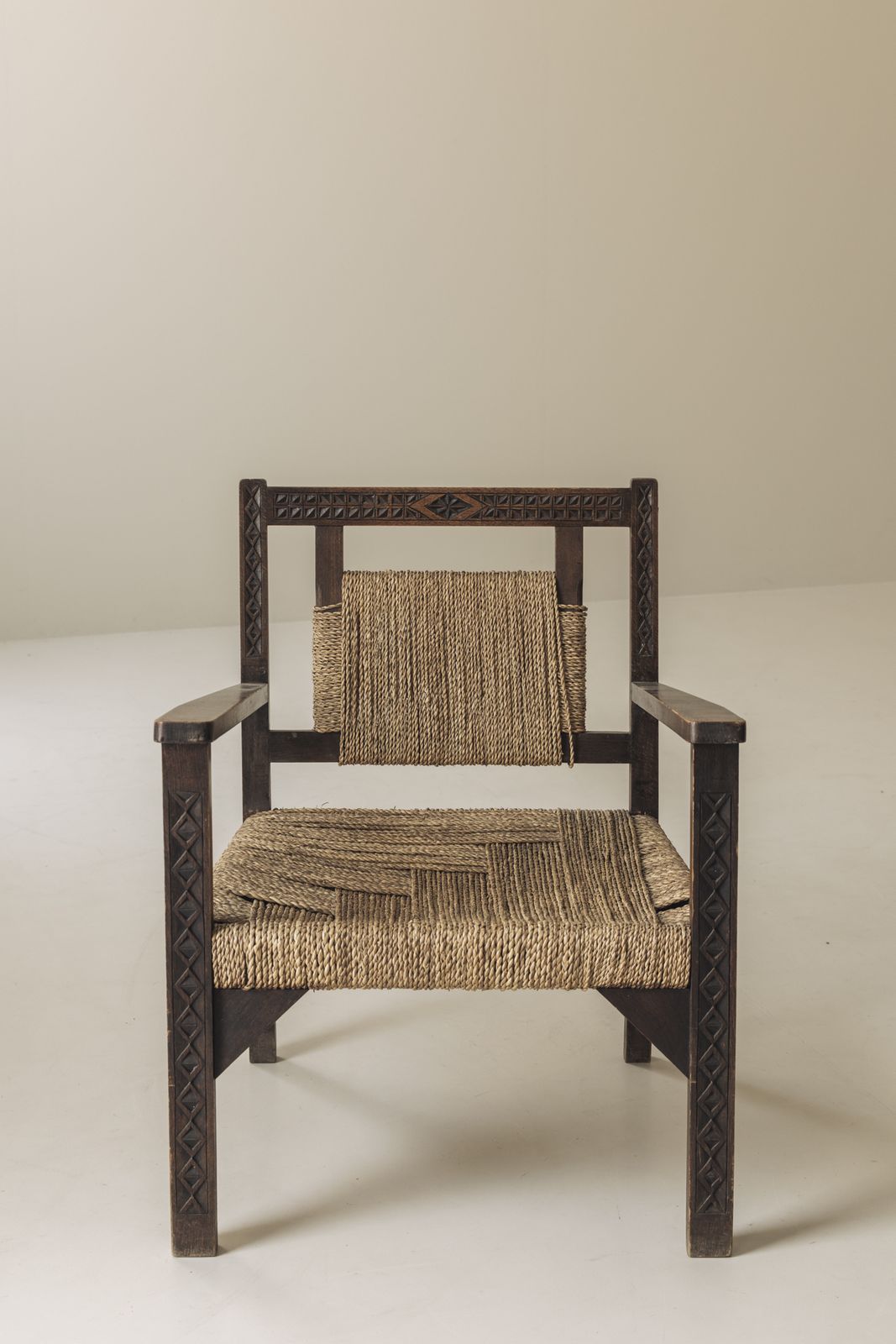 Franse Modernistische Fauteuils in de Stijl van Francis Jourdain, jaren 1940 photo Meubels