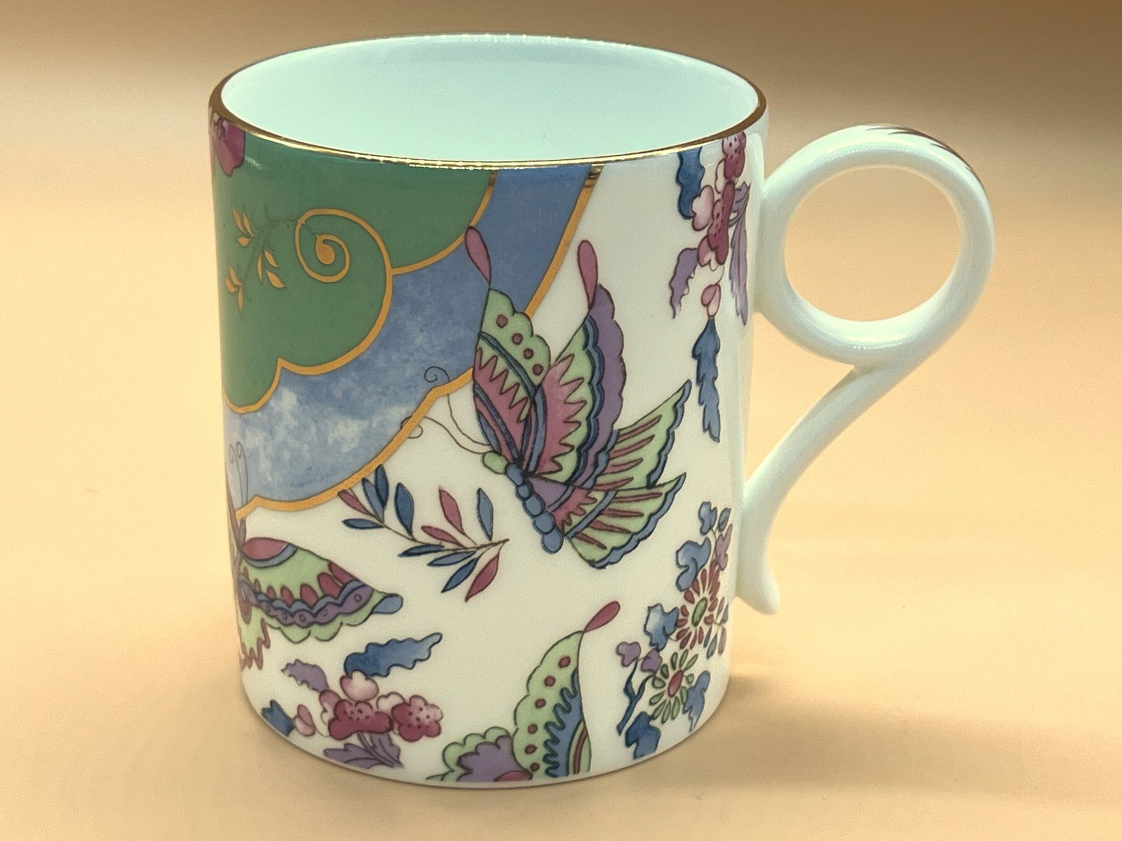 Wedgwood China Archive Collection Butterfly Posy Design Small Mug. photo furniture