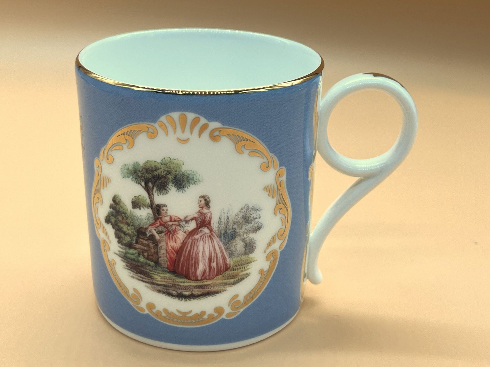 Wedgwood China Archive Collection Rendezvous Design kleine mok in originele doos. photo 50.0