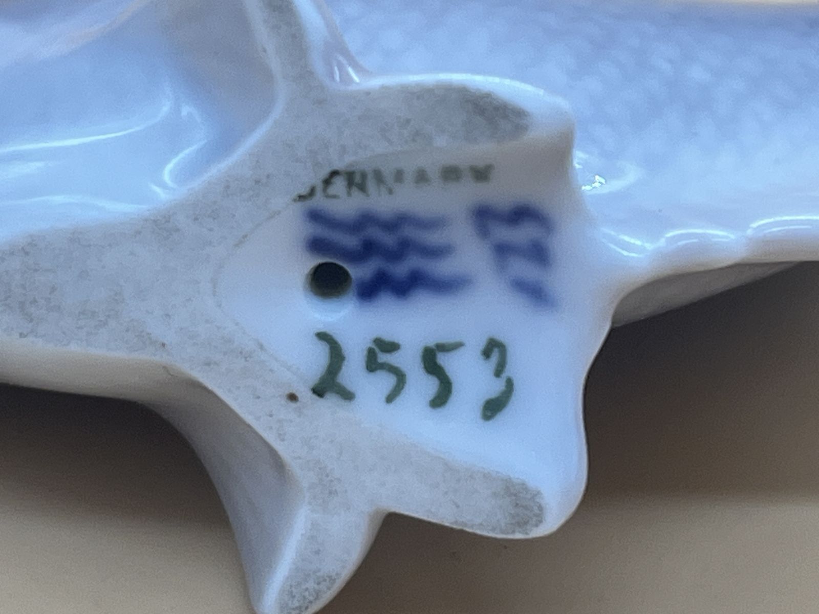 Royal Copenhagen Porcelain American Perch vis figuur door Platen-Hallermund. Nr. 2553. photo buy