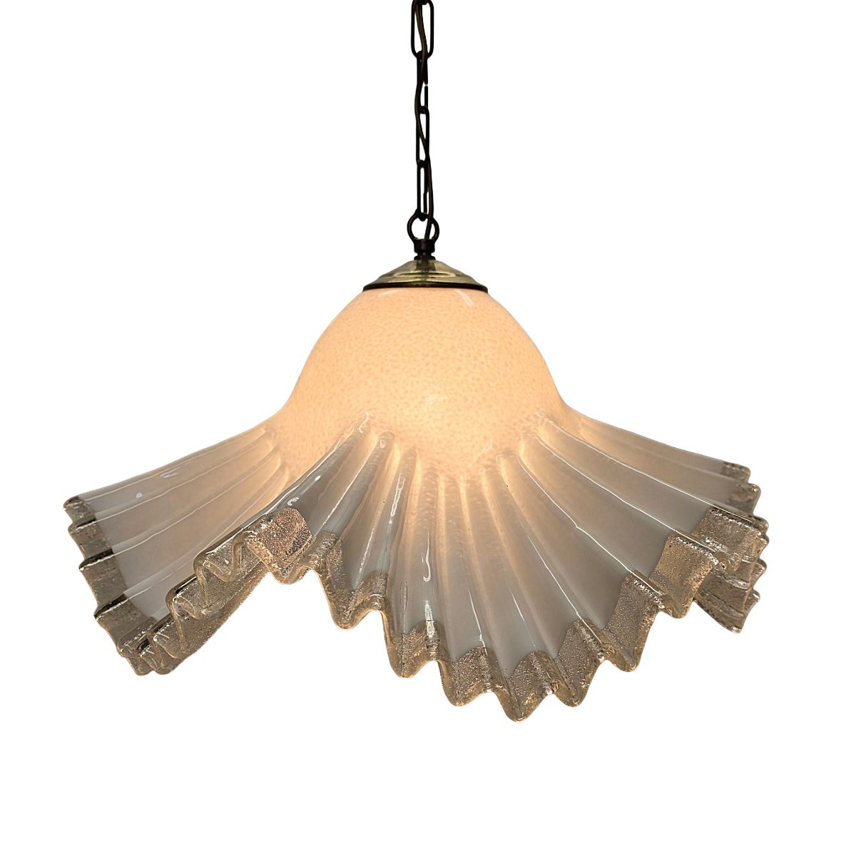 Suspension Murano Fazzoletto, années 1970 photo furniture