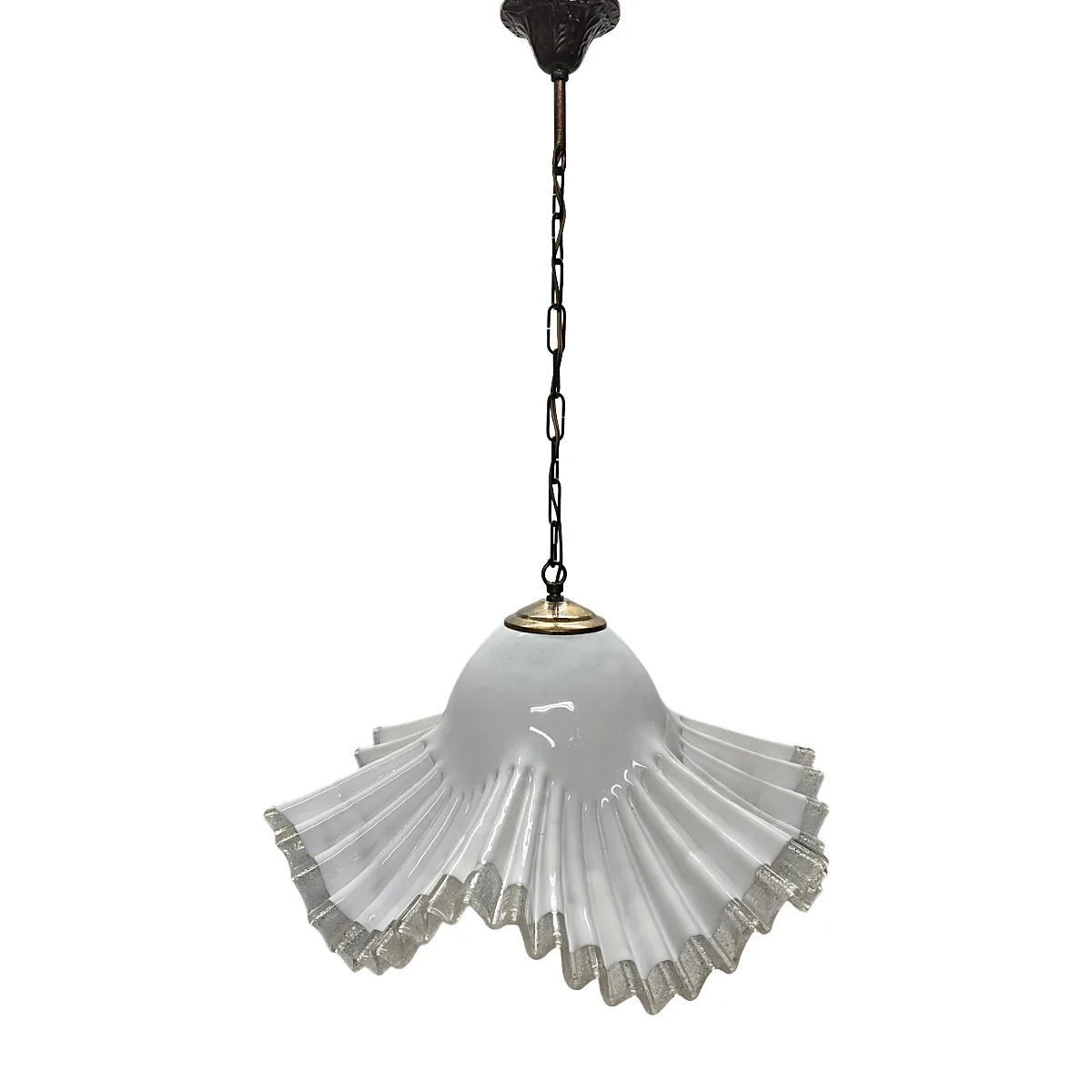 Suspension Murano Fazzoletto, années 1970 photo 395.0