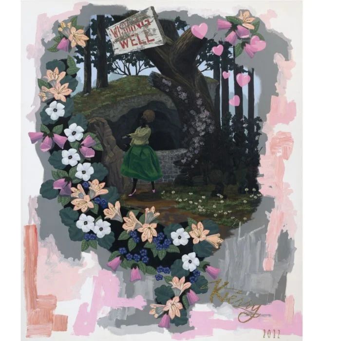 Kerry James Marshall Vignette (Wishing Well), 2025