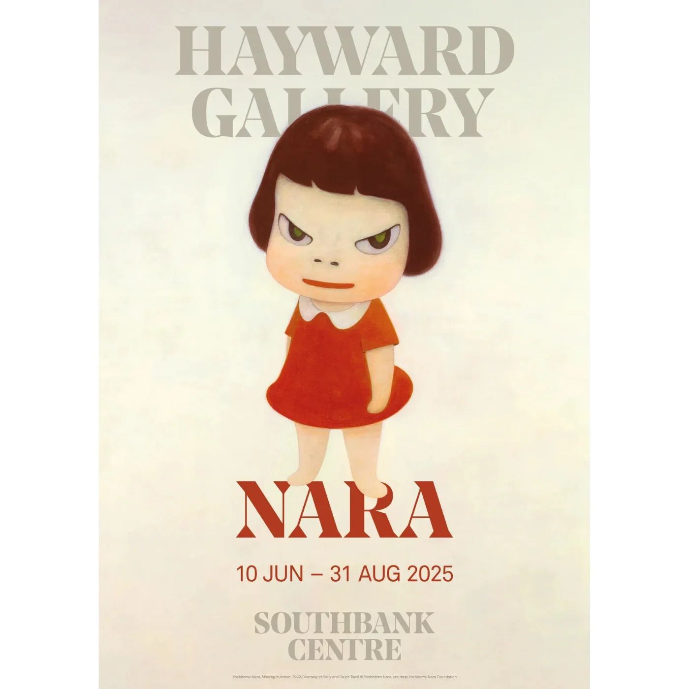 Yoshitomo Nara Missing In Action   Yoshitomo Nara Originele Tentoonstellingsposter, 2025