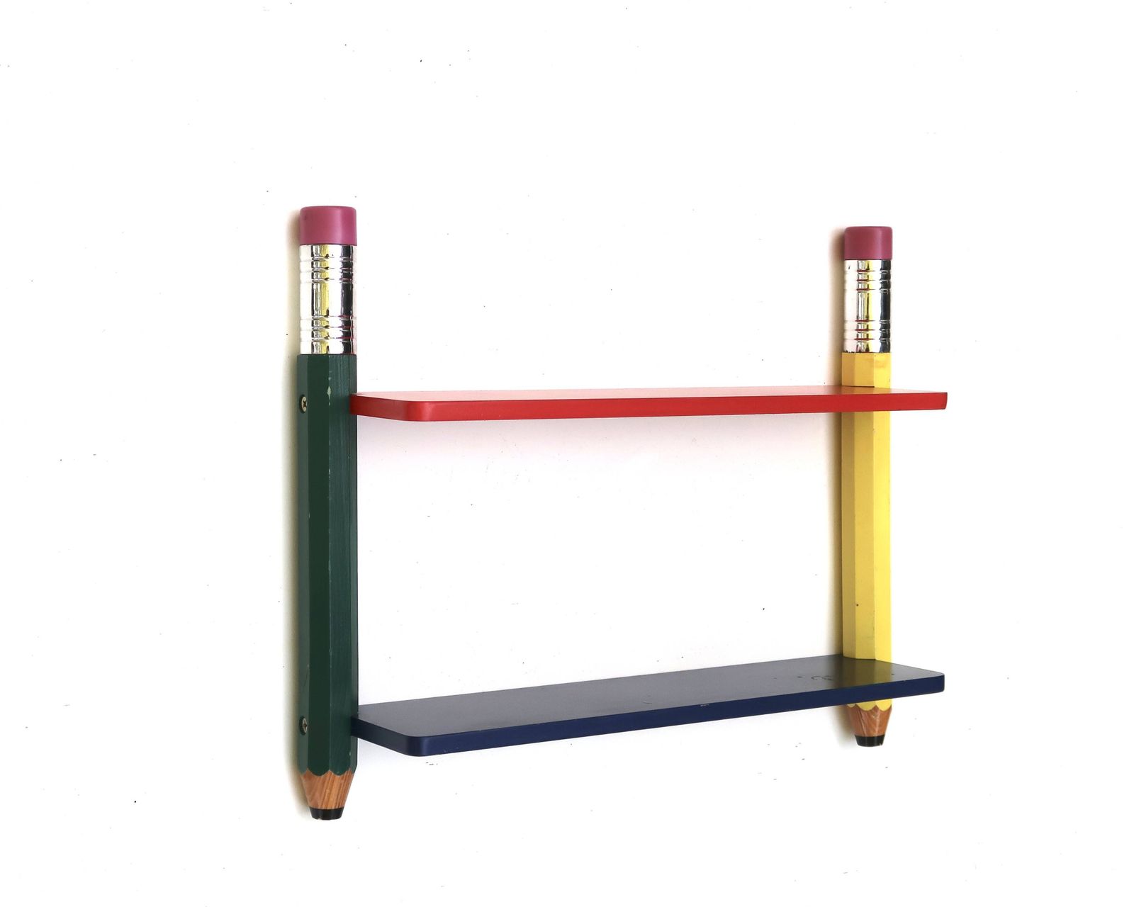 Wall Shelf By Pierre Sala, 1980s Memphis Design In Primary Colours. photo Furniture