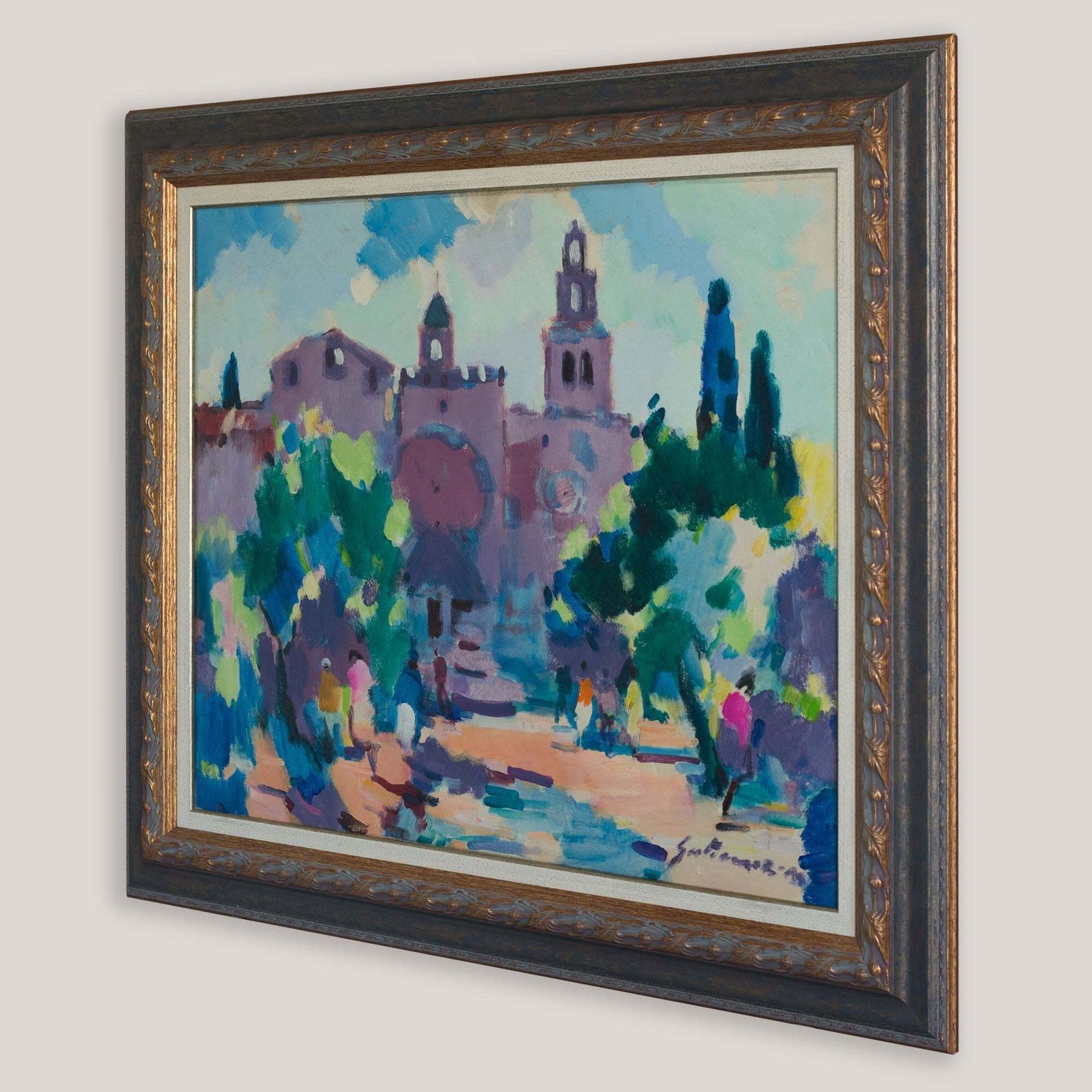 Sant Cugat Del Vallès - Àngel Gutiérrez Maestro (1921-1988) photo Kunst