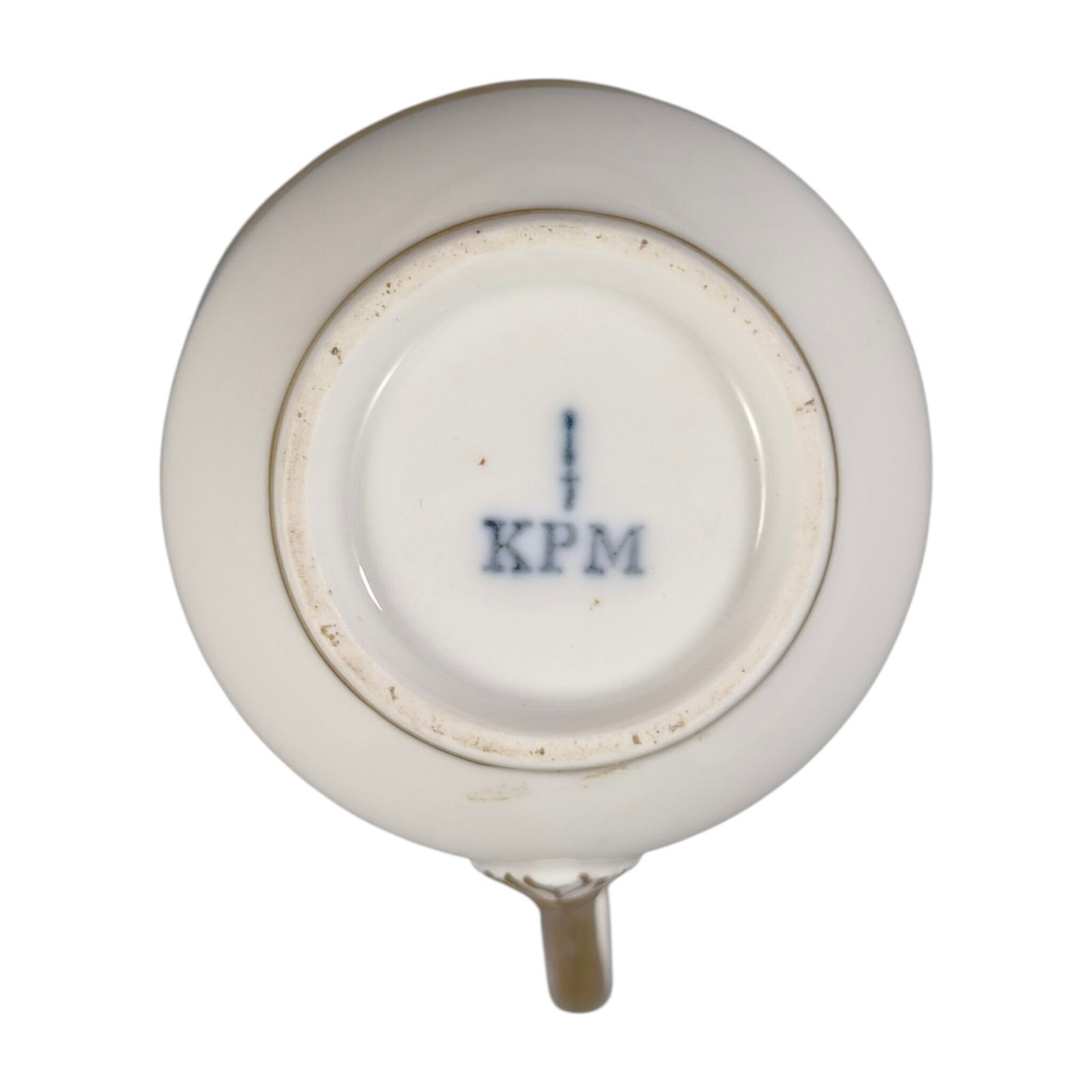 Royal Kpm Berlin Porcelain Tea Cup With Peacock Island View, C.1840 photo Home Decor