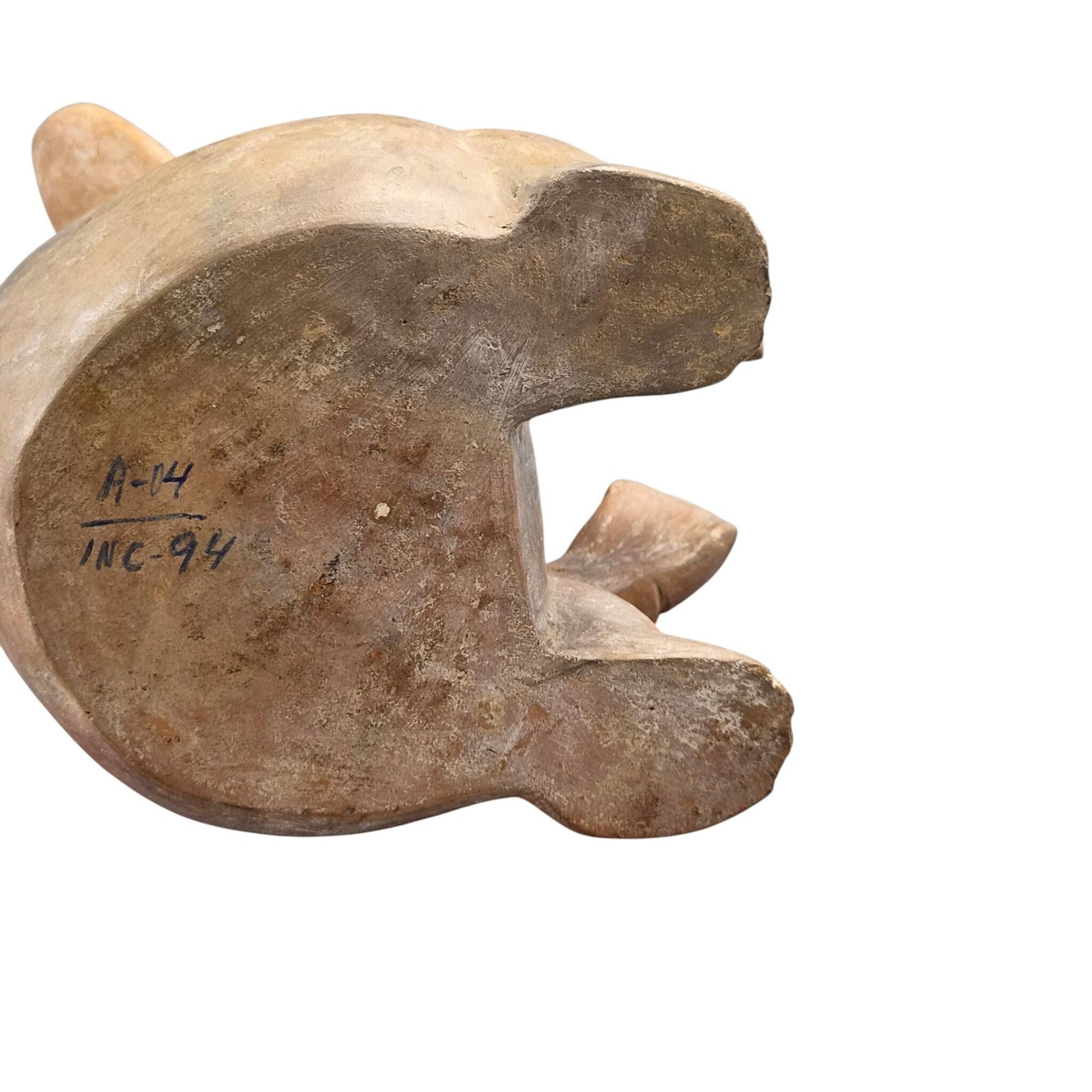 Authentiek pre-Columbiaans terracotta zoömorf artefact, meer dan 2000 jaar oud photo buy