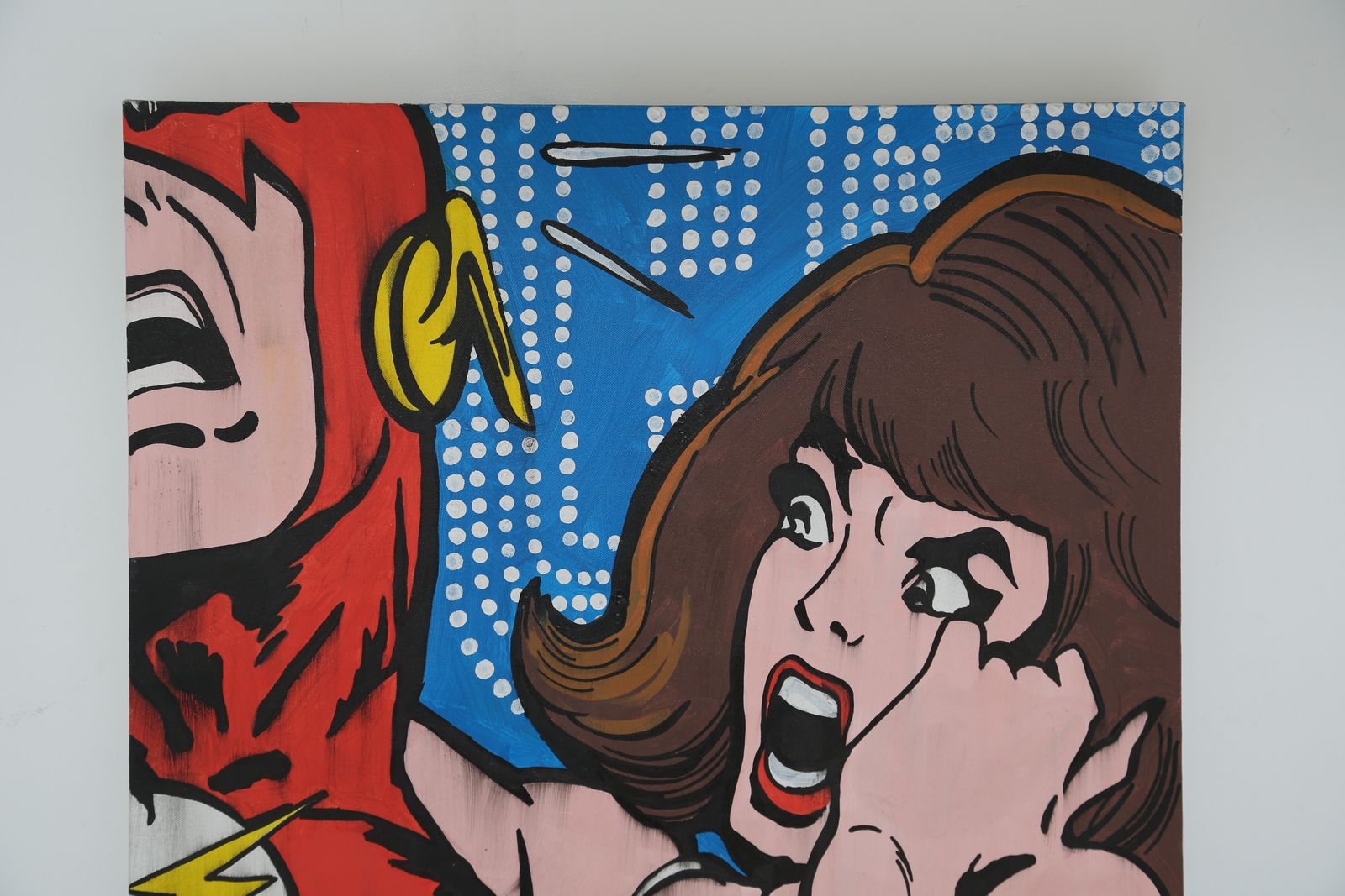 'Super Villains' Pop Art On Canvas By Cept, C. 2008 2010. photo furniture