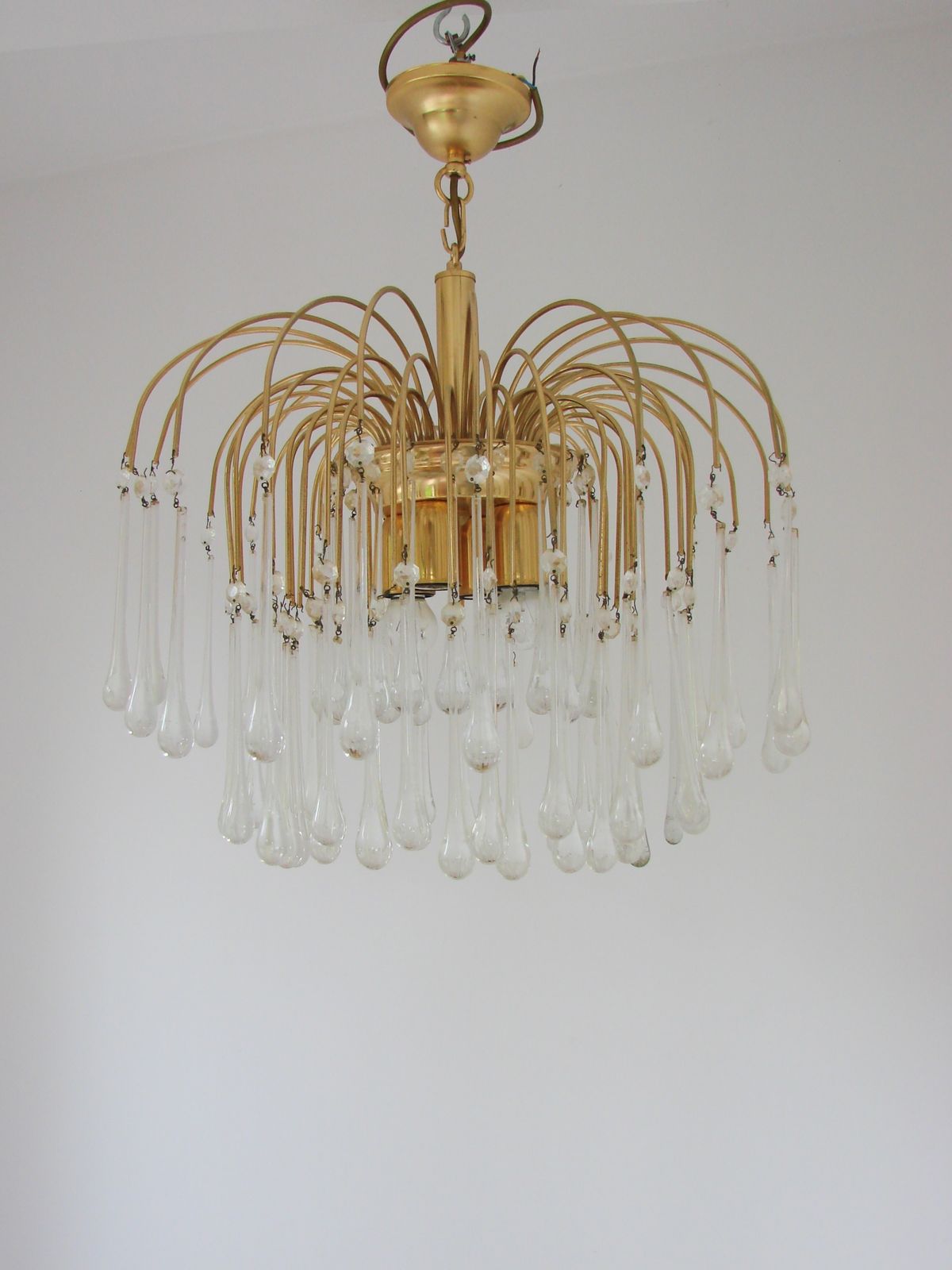 Hanglamp ontworpen door Paolo Venini, jaren 1970. photo furniture