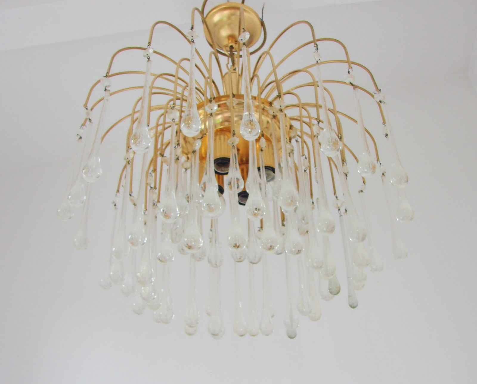 Hanglamp ontworpen door Paolo Venini, jaren 1970. photo 599.0