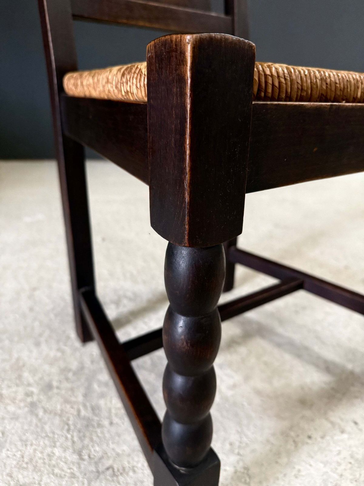 900.0 French Provincial Design Carved Back Dining Chairs By Charles Dudouyt photo