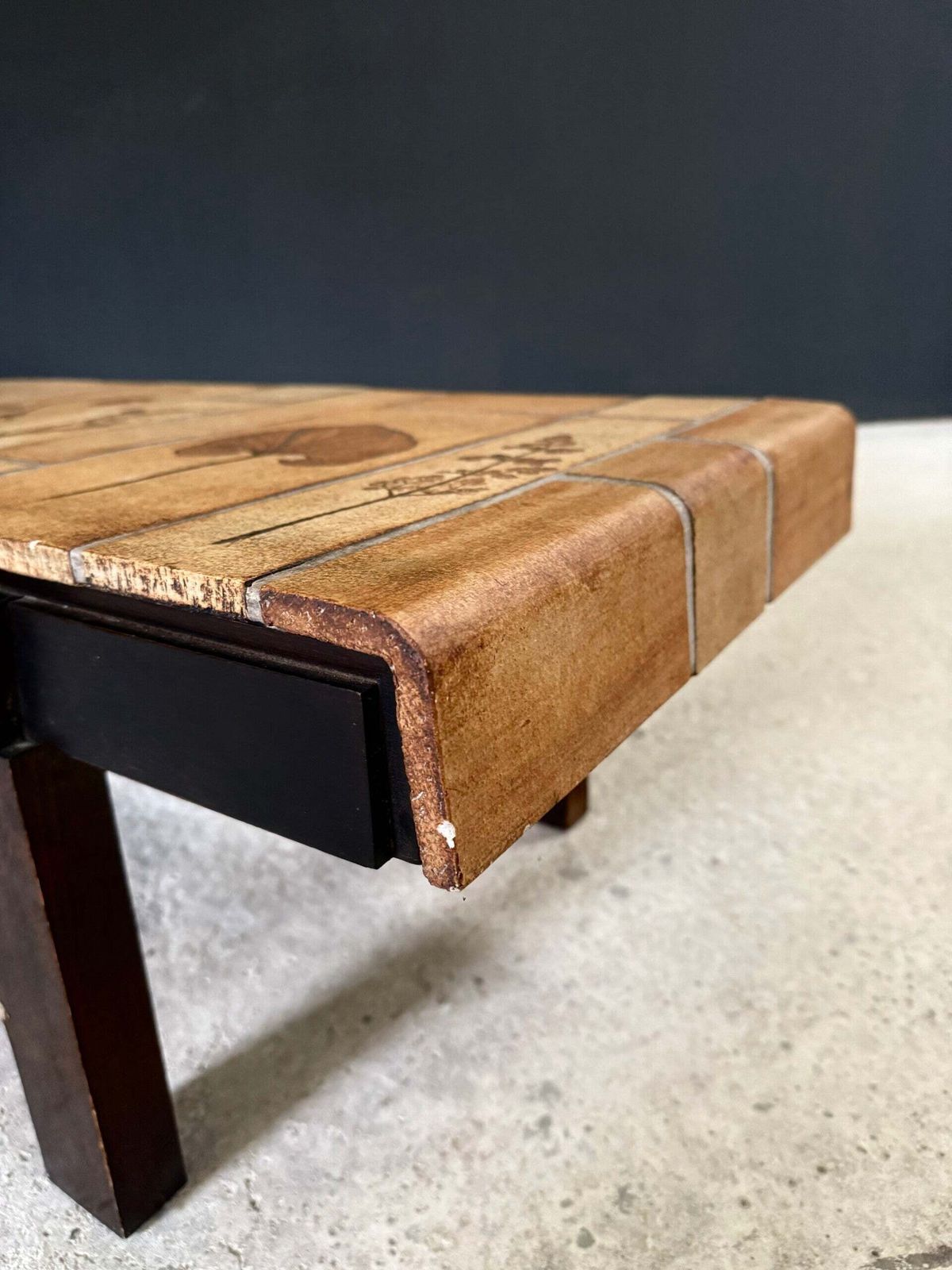 Mid-century salontafel "Herbier" van Roger Capron, ca. jaren 1960, Vallauris, Frankrijk photo buy