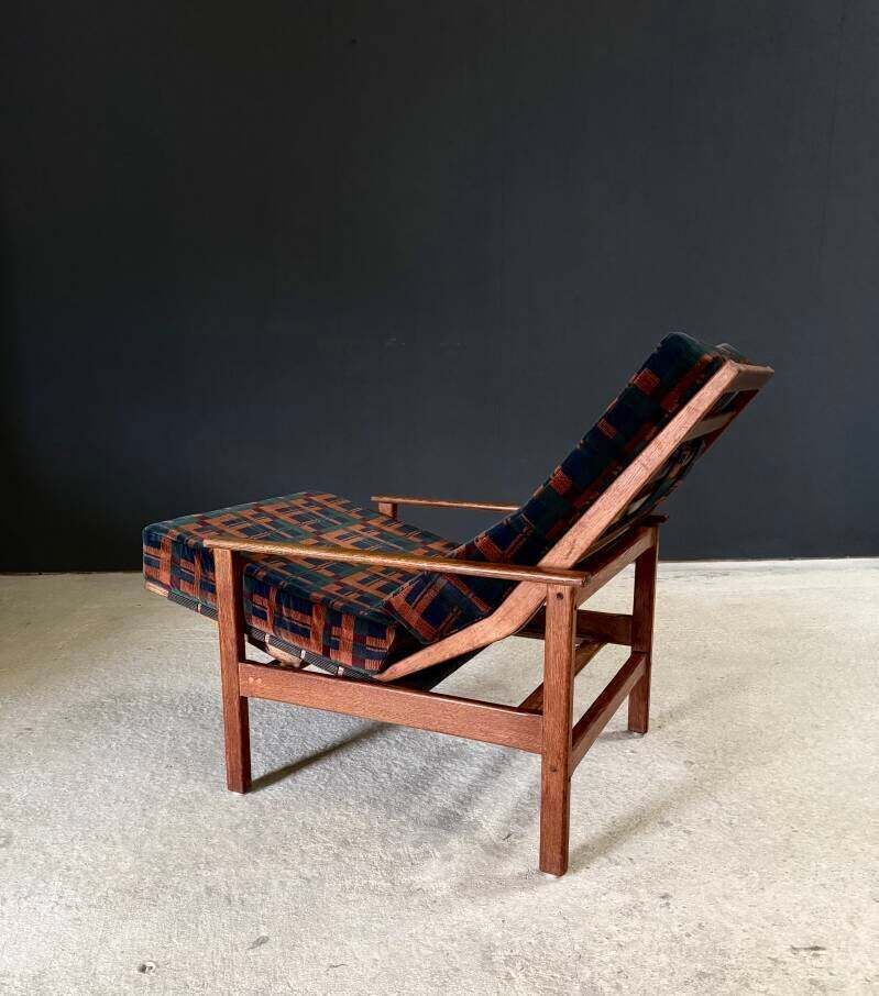 Midcentury Design Ebeniste verstelbare loungefauteuil set, jaren 1960, België photo for sale