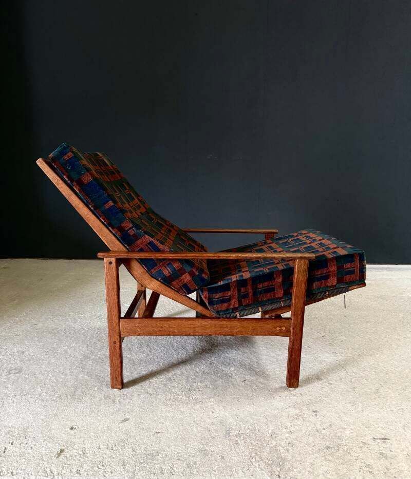 Midcentury Design Ebeniste verstelbare loungefauteuil set, jaren 1960, België photo vinterior