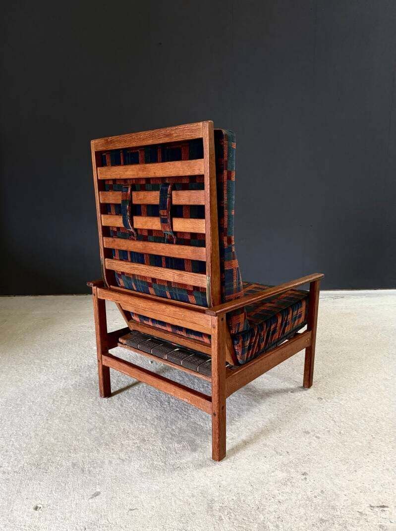 photo vintage Midcentury Design Ebeniste verstelbare loungefauteuil set, jaren 1960, België