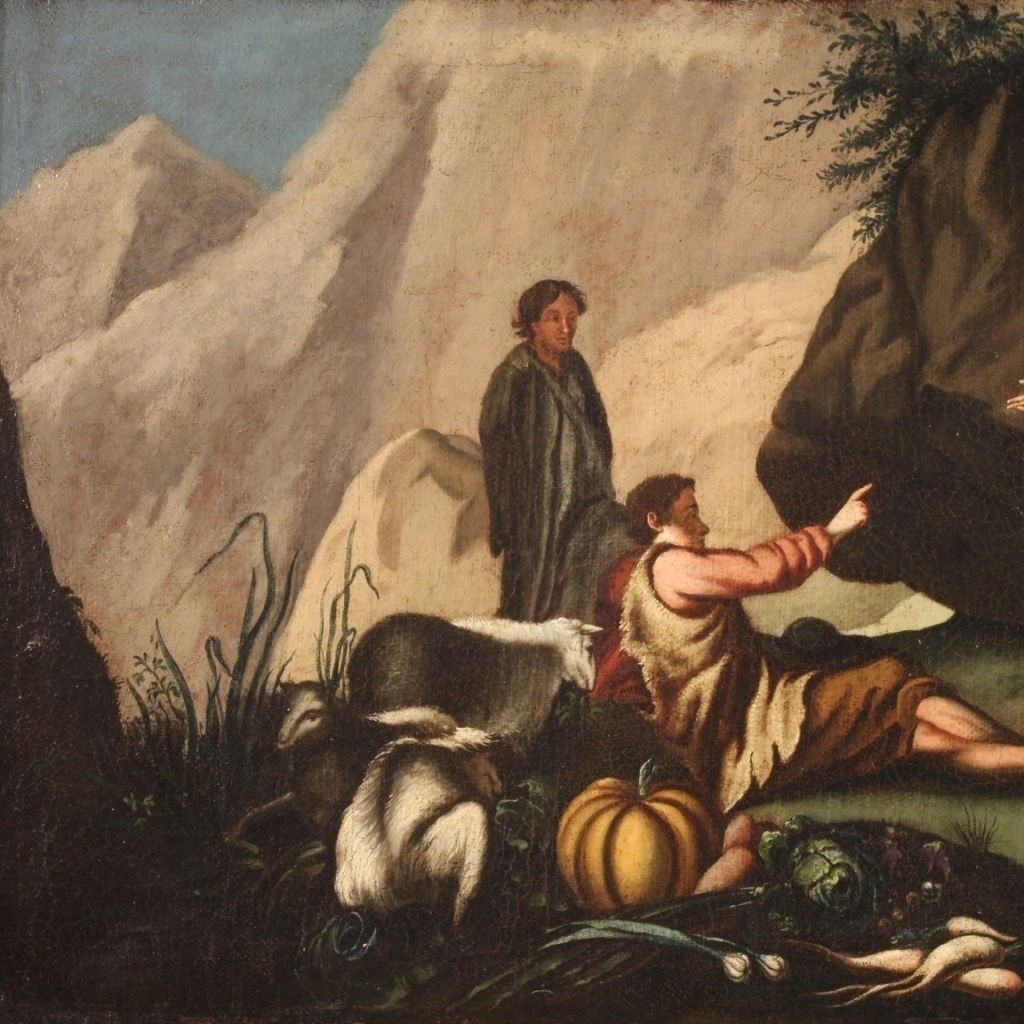 Scène pastorale d'époque, XVIIIe siècle photo Art