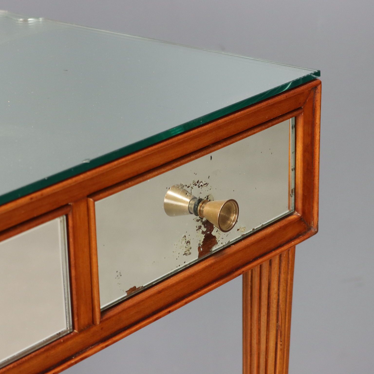 photo for sale Vintage kaptafel, geschilderd mahonie, Italië, 20e eeuw