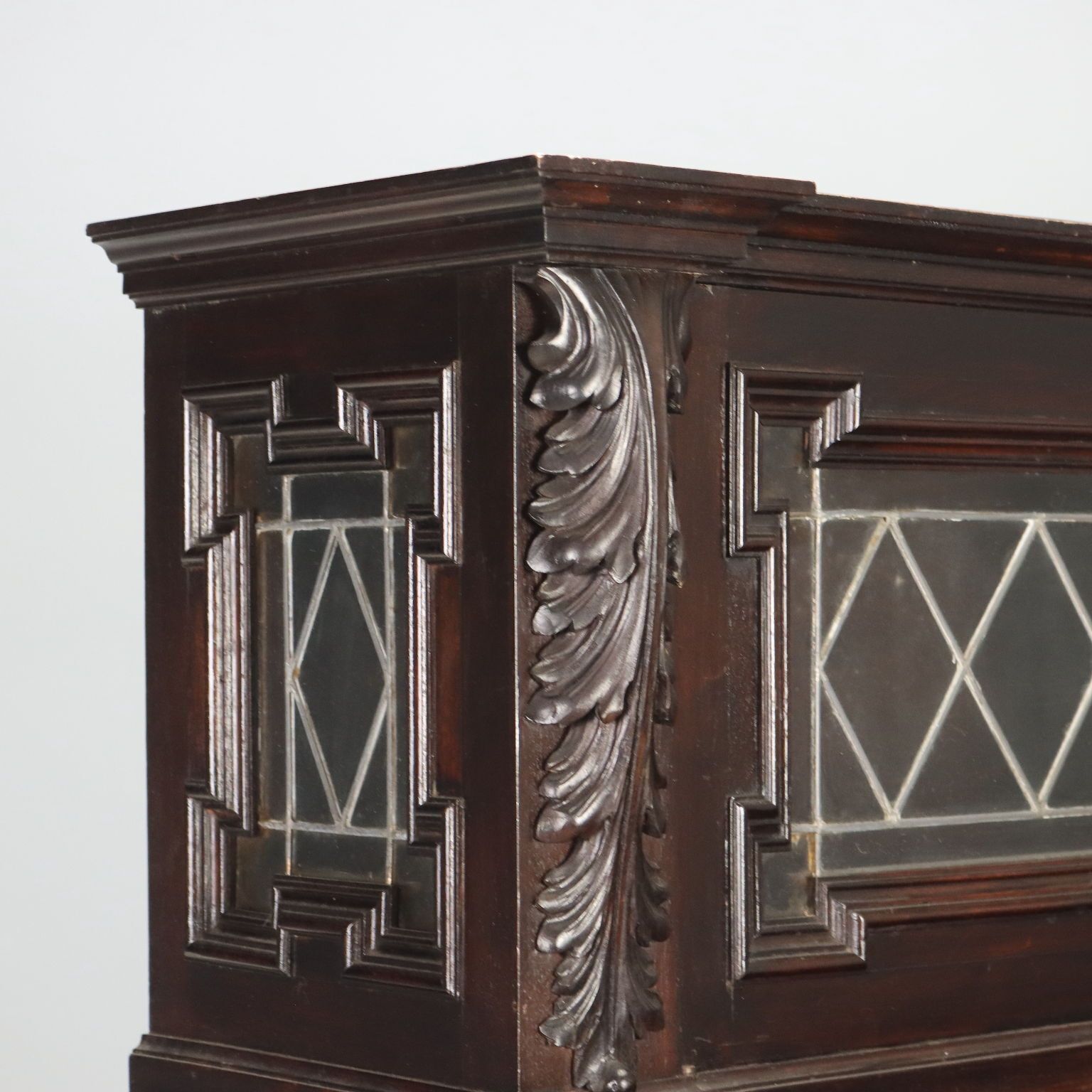 Showcase Neo Renaissance Style Walnut Late XIX Century photo Furniture