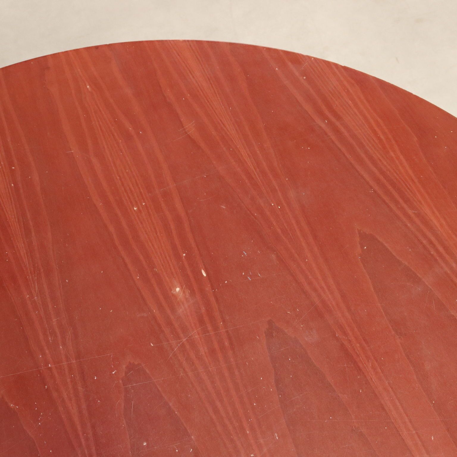 photo for sale Vintage Salontafel Gefineerd Hout Keramische Bollen Design jaren 1980