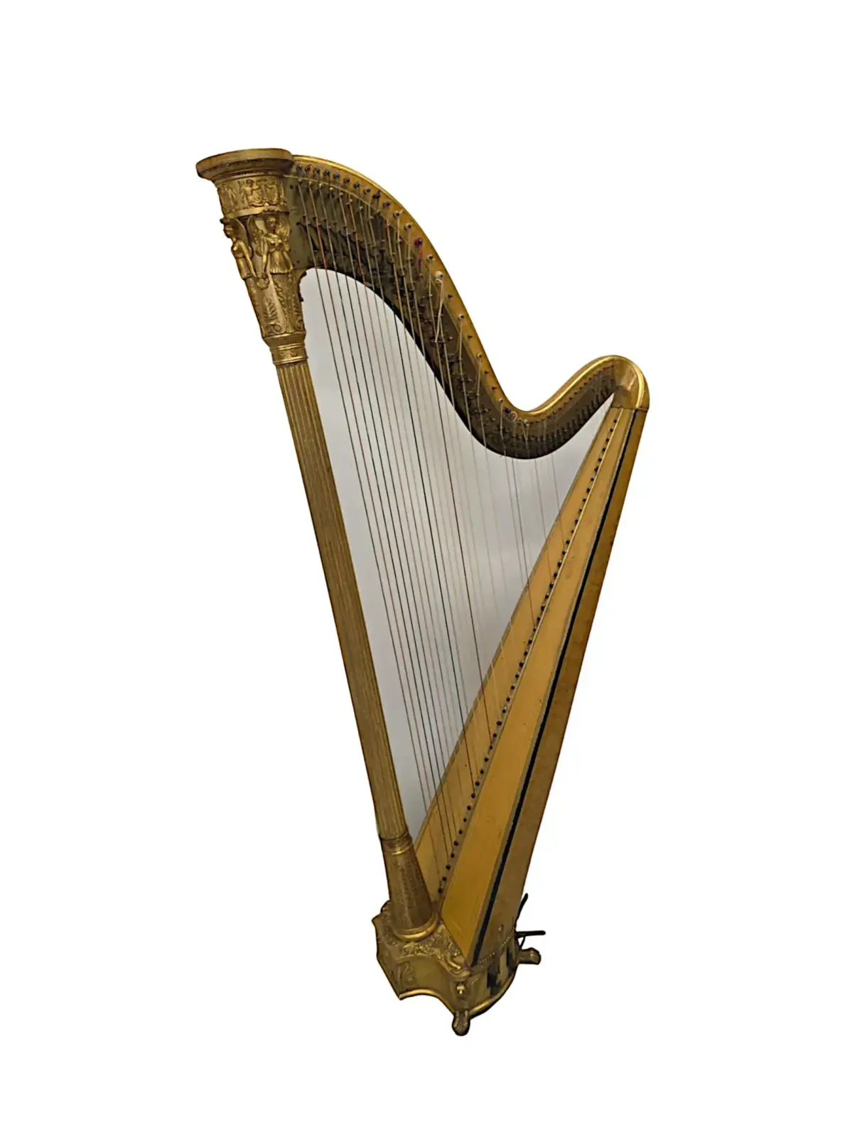 A Very Rare Early 19th Century Harp By 'Sebastian Erard, London' photo for sale