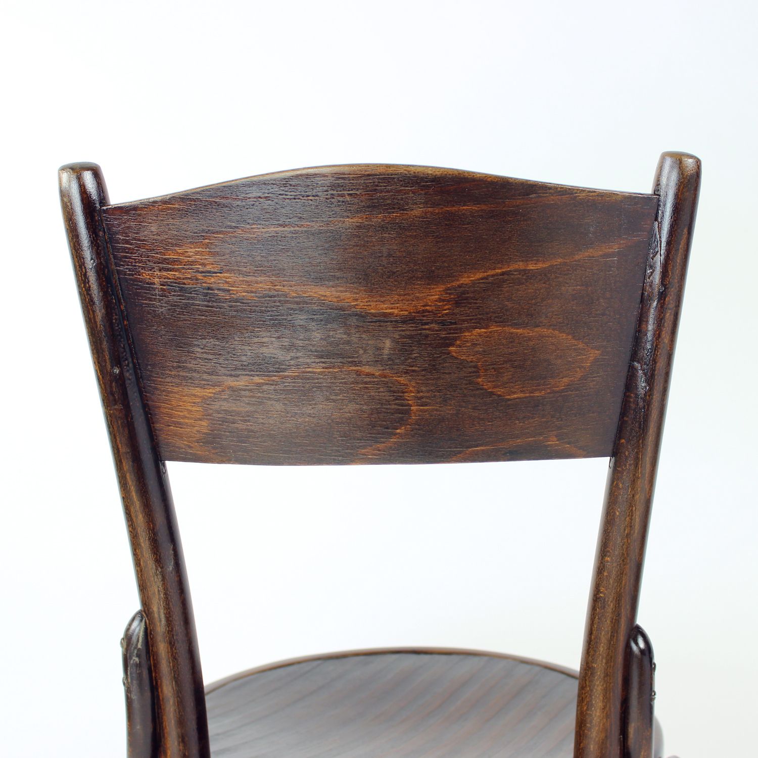 Benthouten stoel van Thonet, Tsjechoslowakije jaren 1940 photo vintage