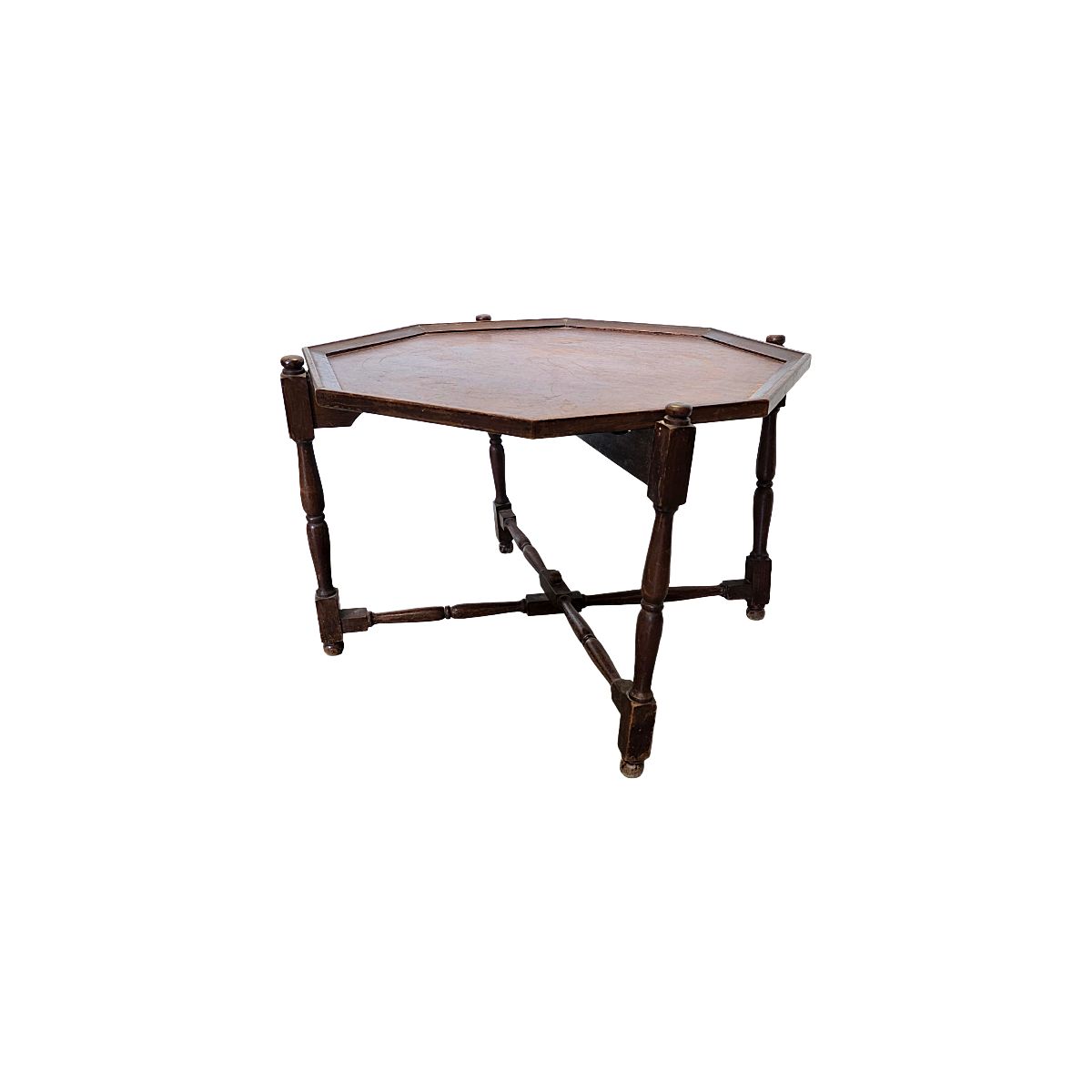 Antieke Engelse opklapbare bijzettafel, ca. 1900 photo furniture