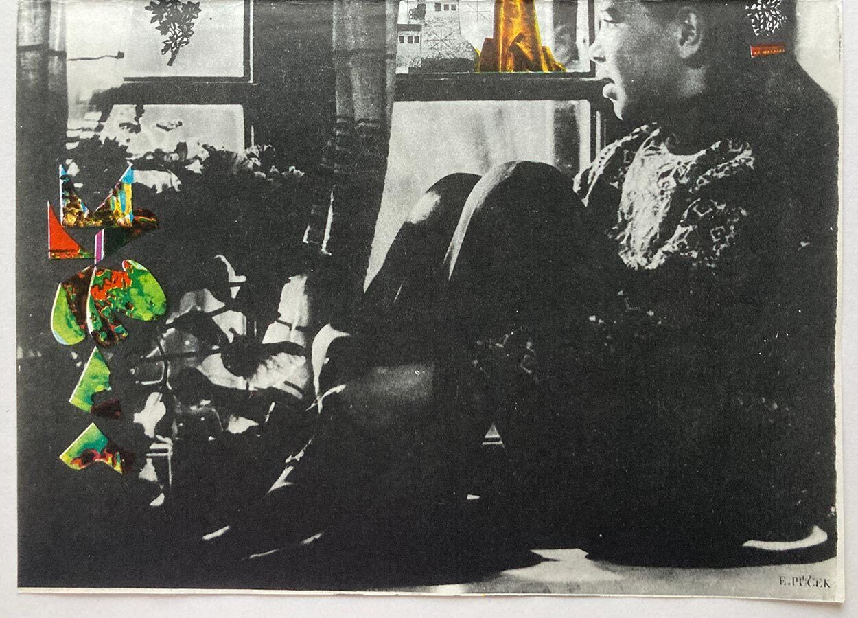 Originele filmaffiche, Charmers, Ever Alexander Púček, 1971, Authentiek Vintage Tsjechisch Ontwerp photo for sale