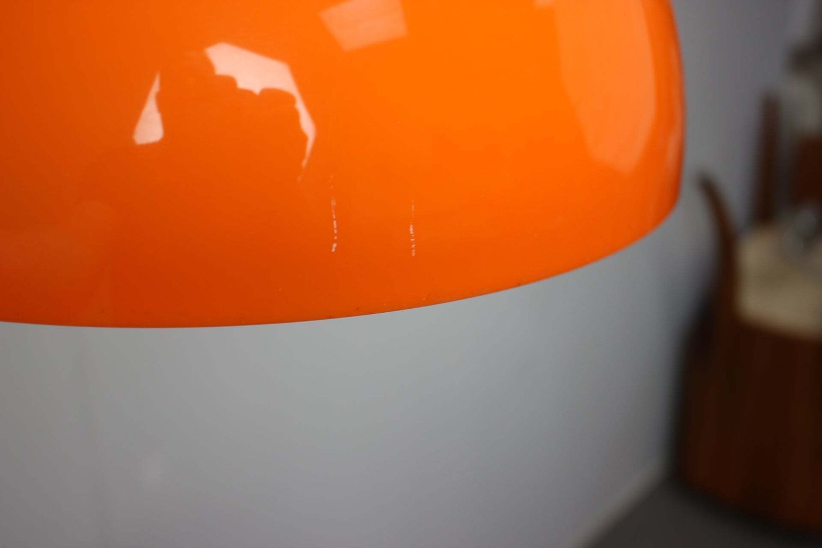 photo for sale Harvey Guzzini Faro Pendant Light For Meblo, 1970s
