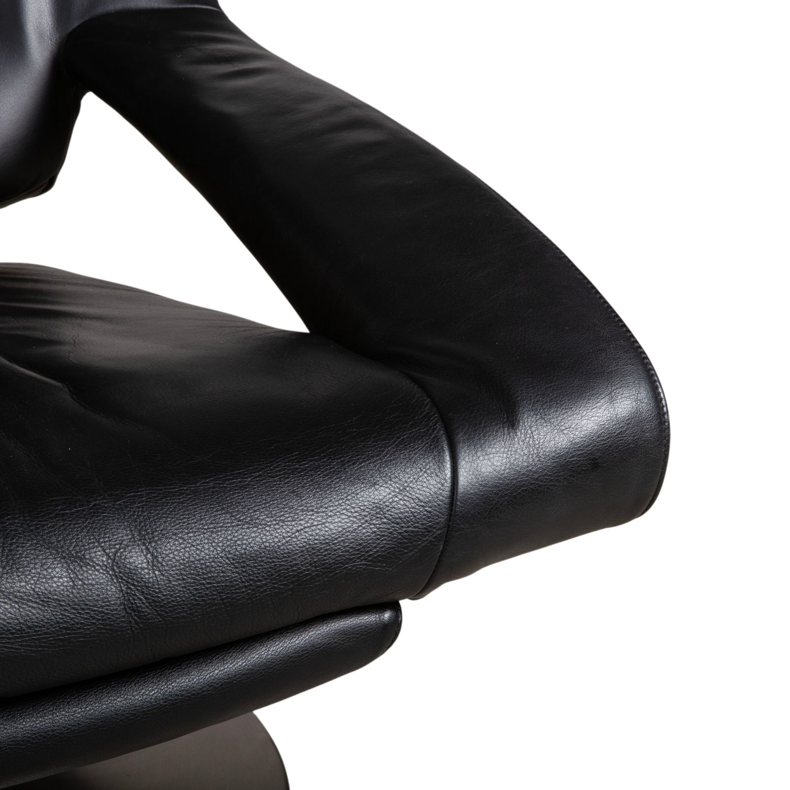 De Sede DS-255 Leren Fauteuil Zwart Incl. Voetensteun, Manuele Functie, Relaxfunctie photo Meubels