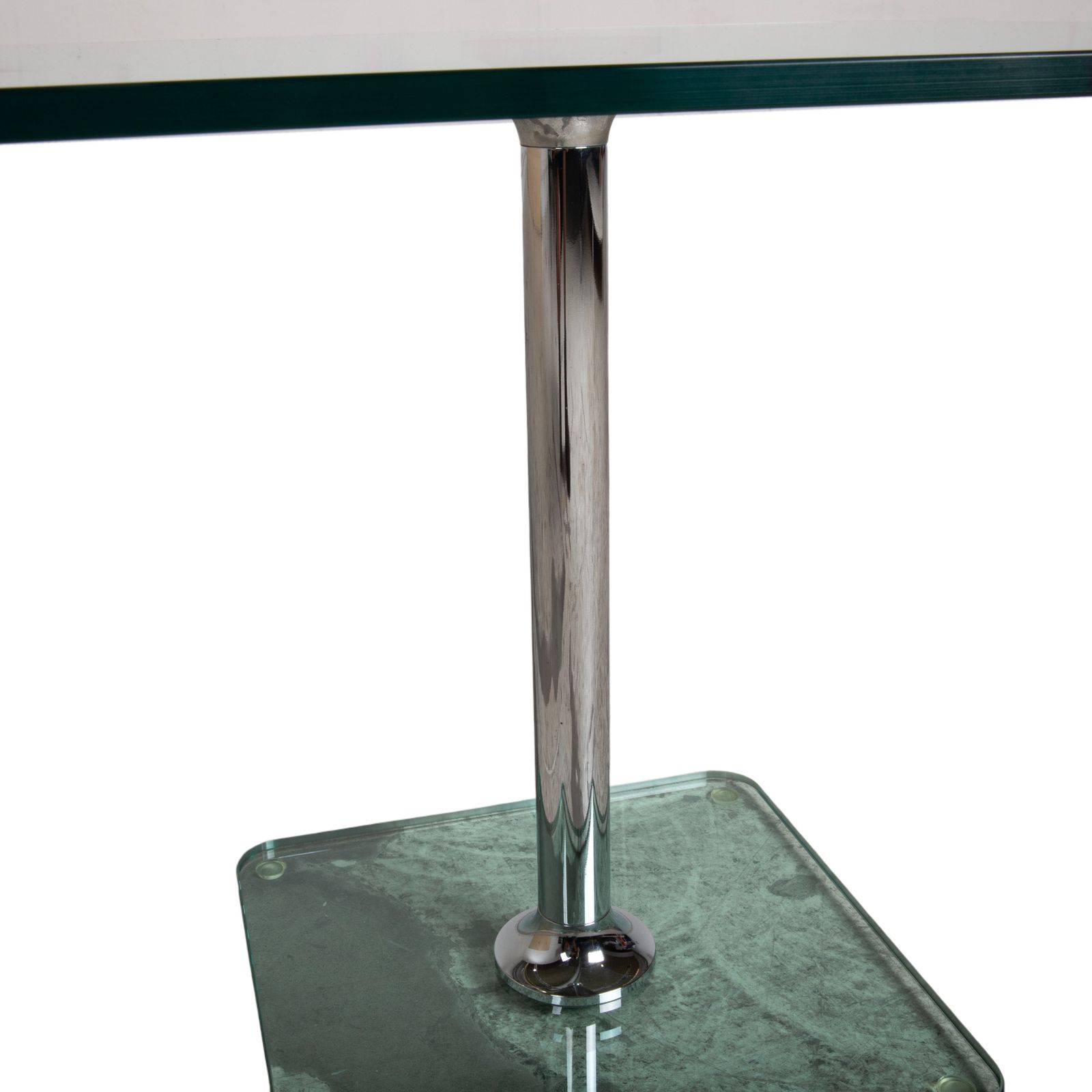 Draenert Glass Coffee Table Chrome 60 X 60 Cm photo 446.0