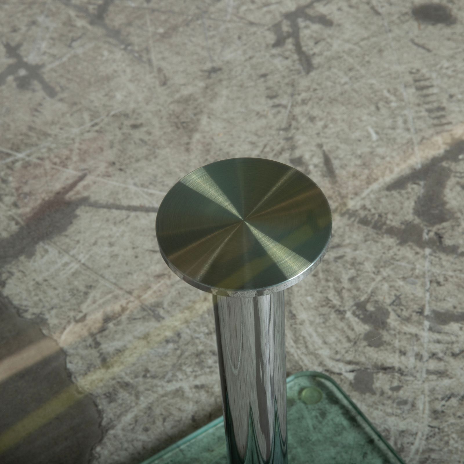 Draenert Glass Coffee Table Chrome 60 X 60 Cm photo vinterior