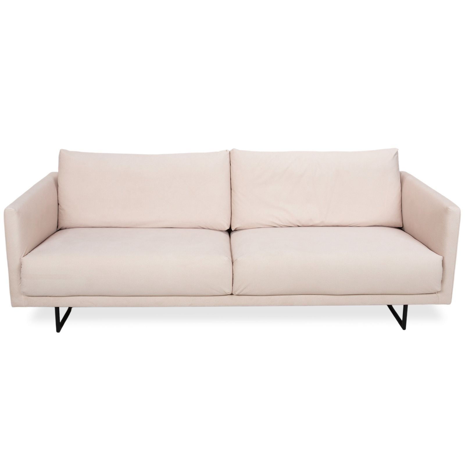 Freistil Rolf Benz 133 Fabric Three Seater Sofa, Beige, Cream, Sand, Reupholstered, Astera 318