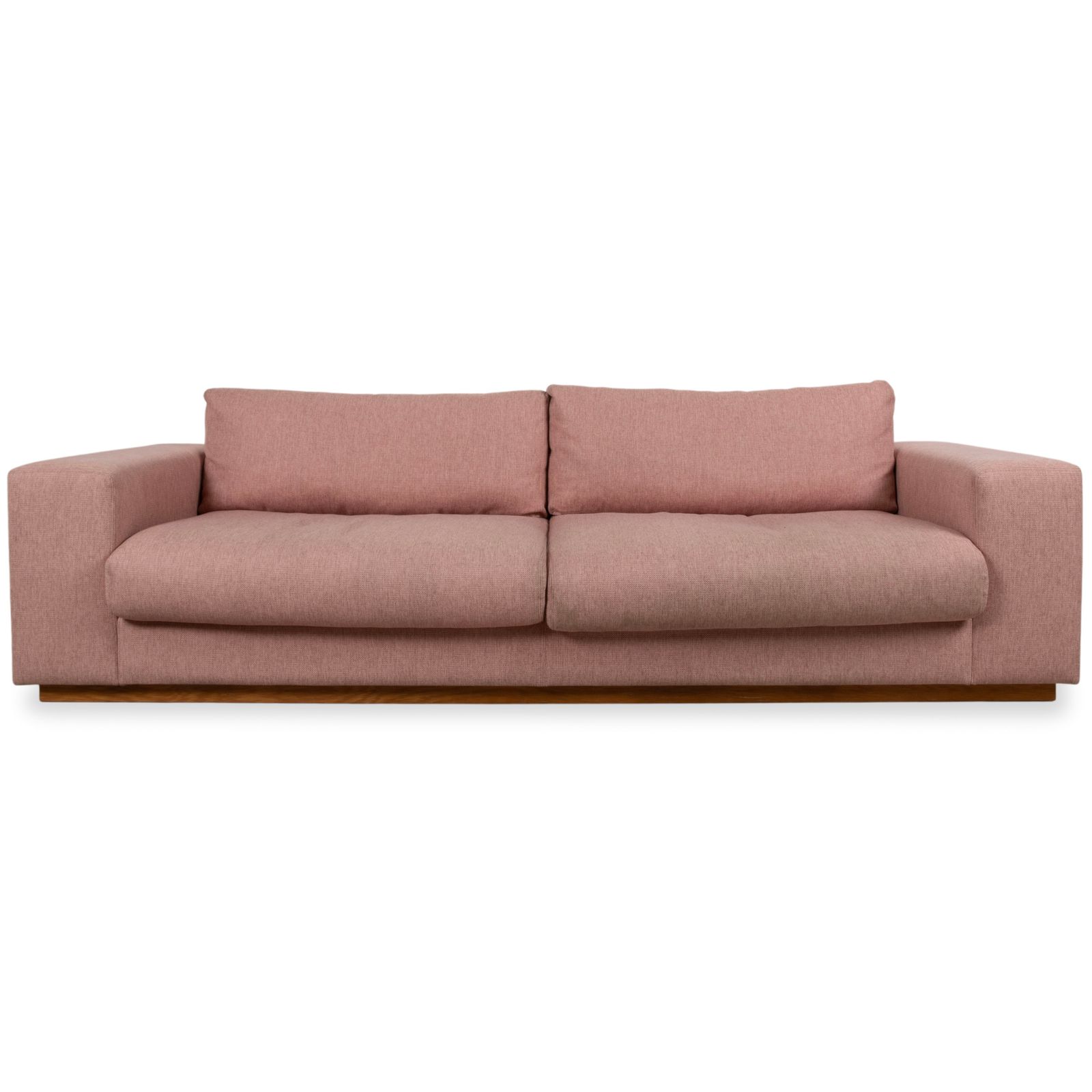 Bolia Sepia Fabric Three Seater Rosé Old Pink Sofa