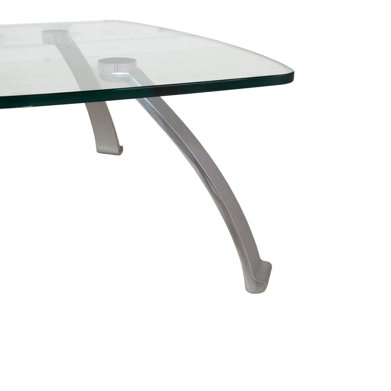 Table basse Rolf Benz 5021 en verre, argentée photo Mobilier