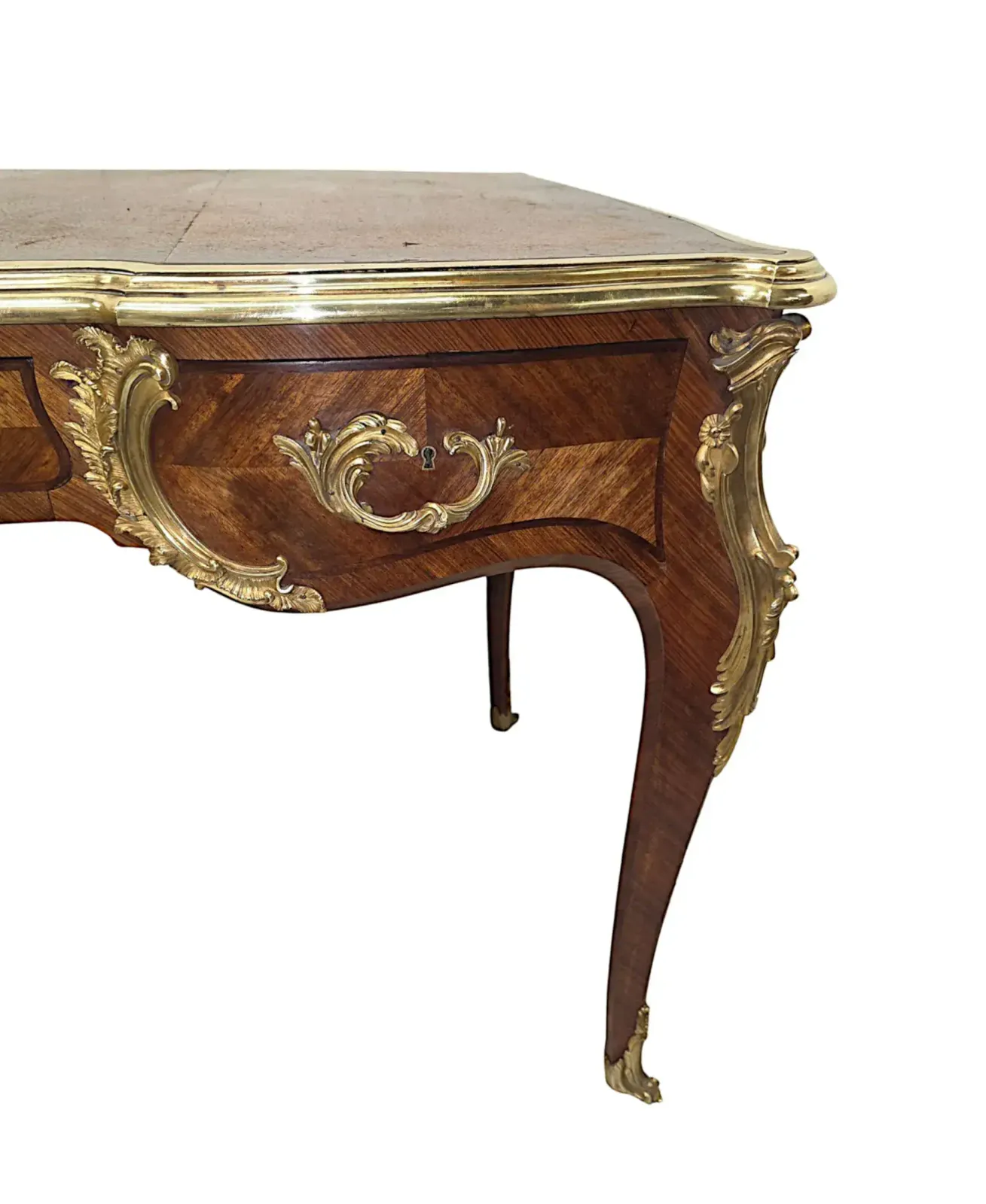 photo vintage An Exceptionally Rare 19th Century French Bureau Plat