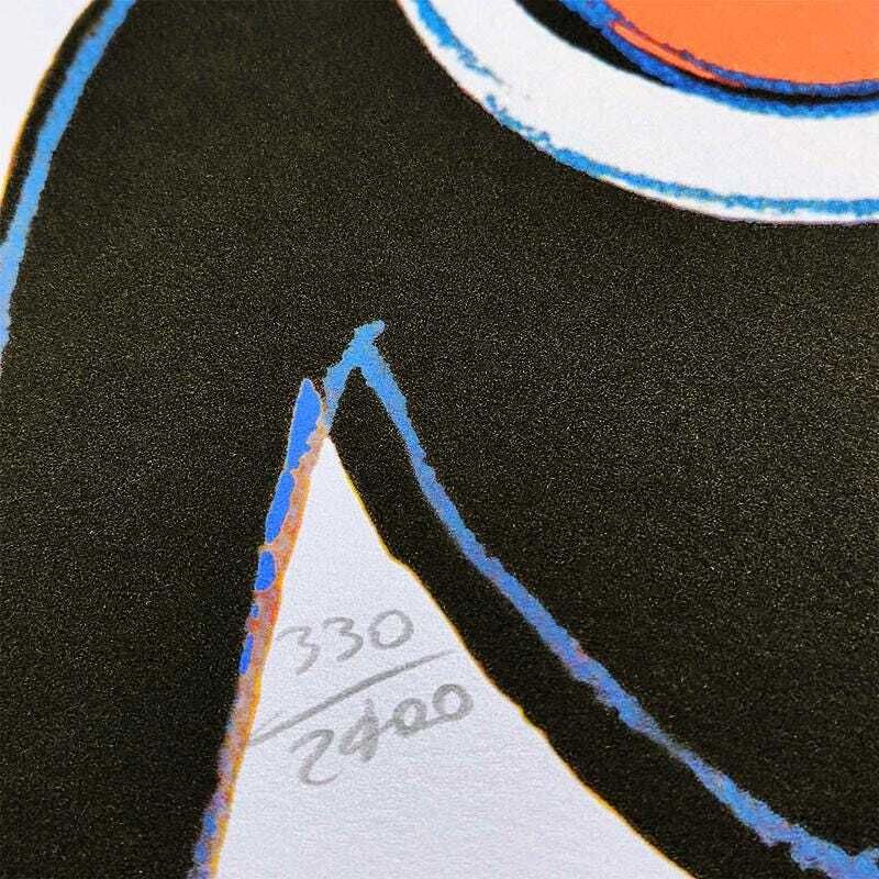 1980s Andy Warhol "Mickey Mouse" Classic Edition - Genummerde Lithografie in Beperkte Oplage, Genummerd in Potlood door Cmoa. °°°°Ddp-verzending naar het Verenigd Koninkrijk, inclusief invoerrechten photo Kunst
