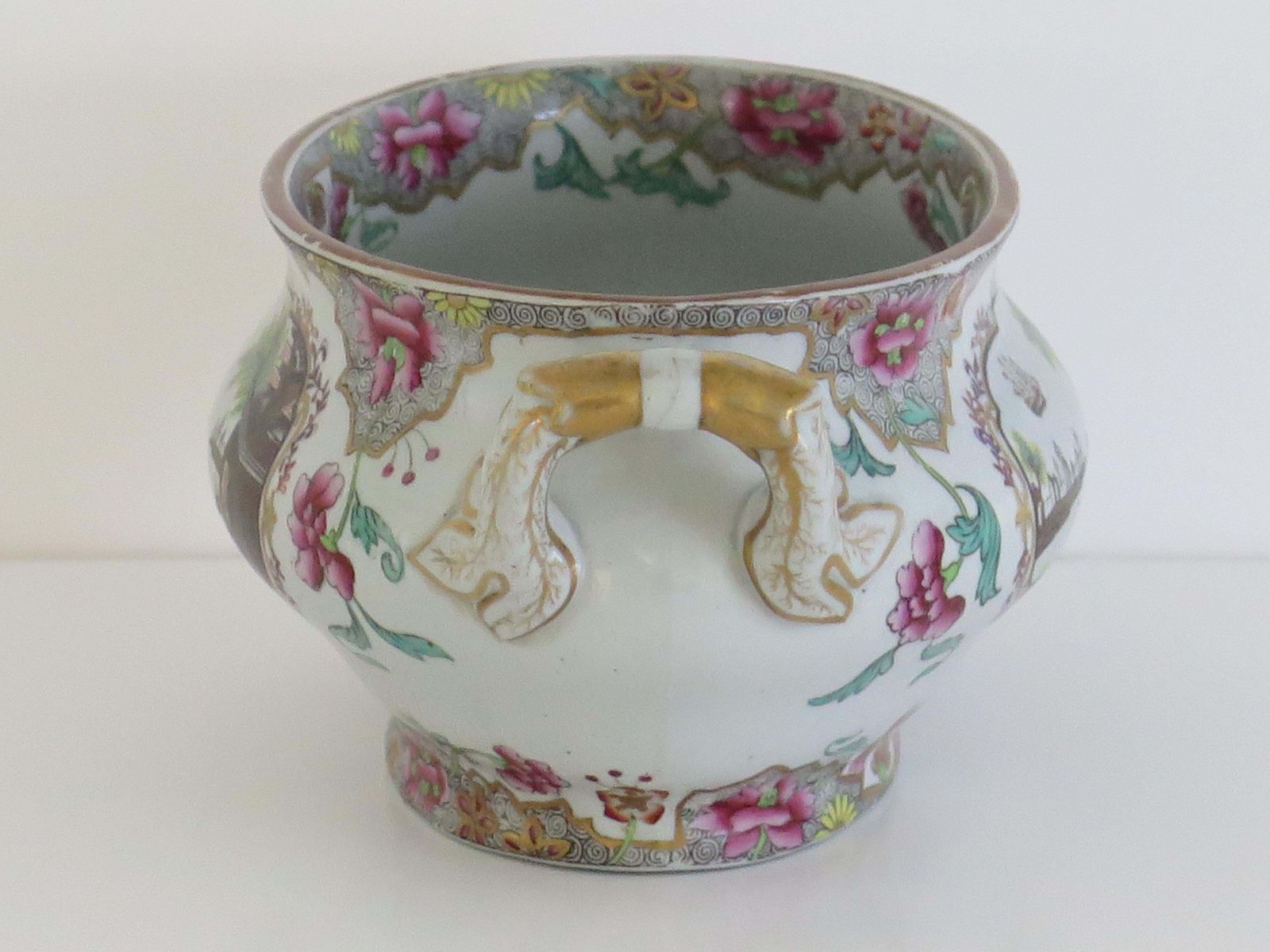 Spode Stone China sauskom, Ship Pattern nr. 3067, ca. 1810. photo 246.0